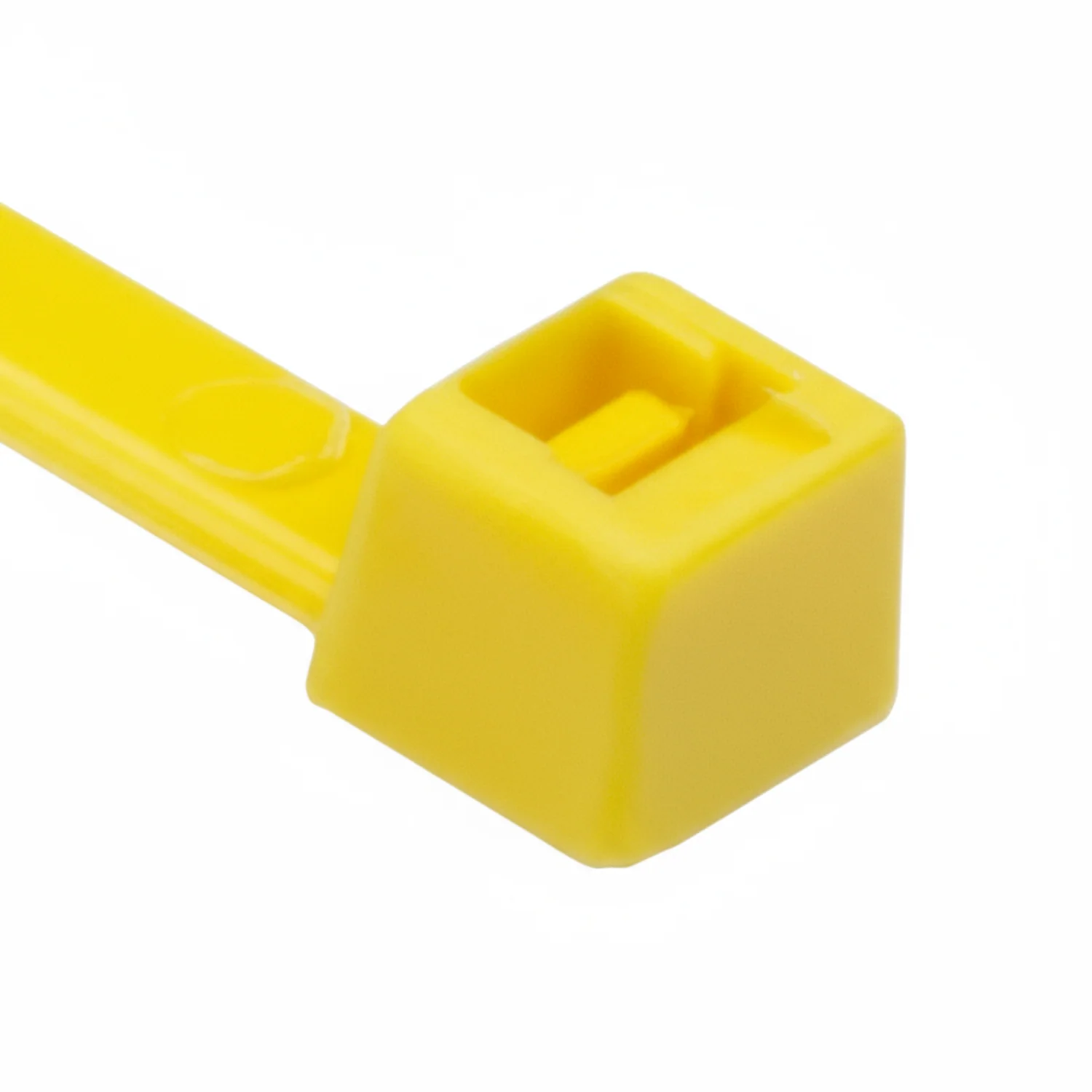 14" 120lb Yellow Cable Ties / Zip Ties 100/bag Part # C14-120-Yellow - Image 3