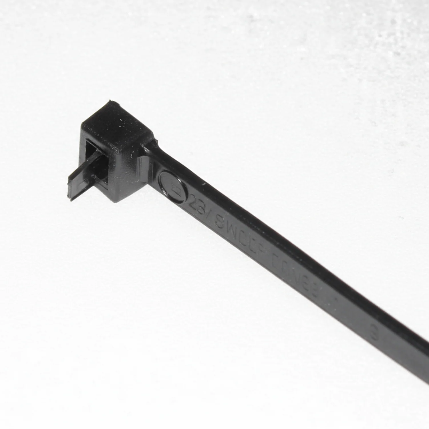 14" 50lb Black Pawl Releasable Cable Ties / Zip Ties 100/bag Part #RT14-50-0C-.19 - Image 3