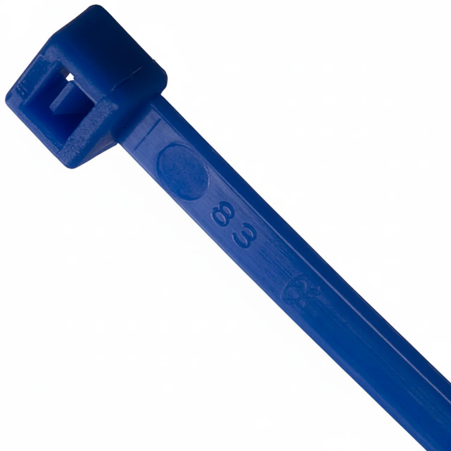 14" 50lb Blue Cable Ties / Zip Ties 100/bag Part # C14-50-Blue - Image 4