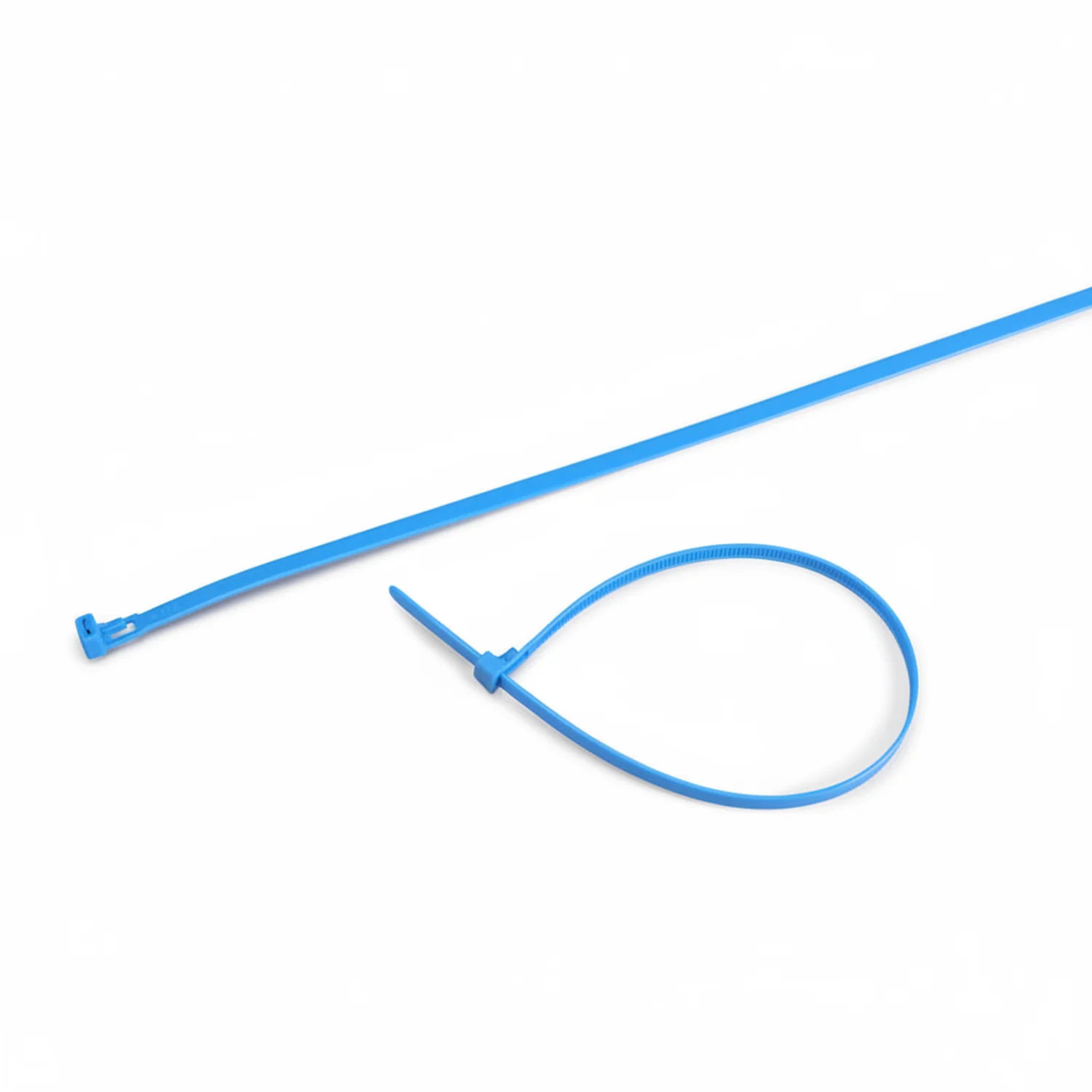 14" 50lb Blue Releasable Cable Tie 25/bag