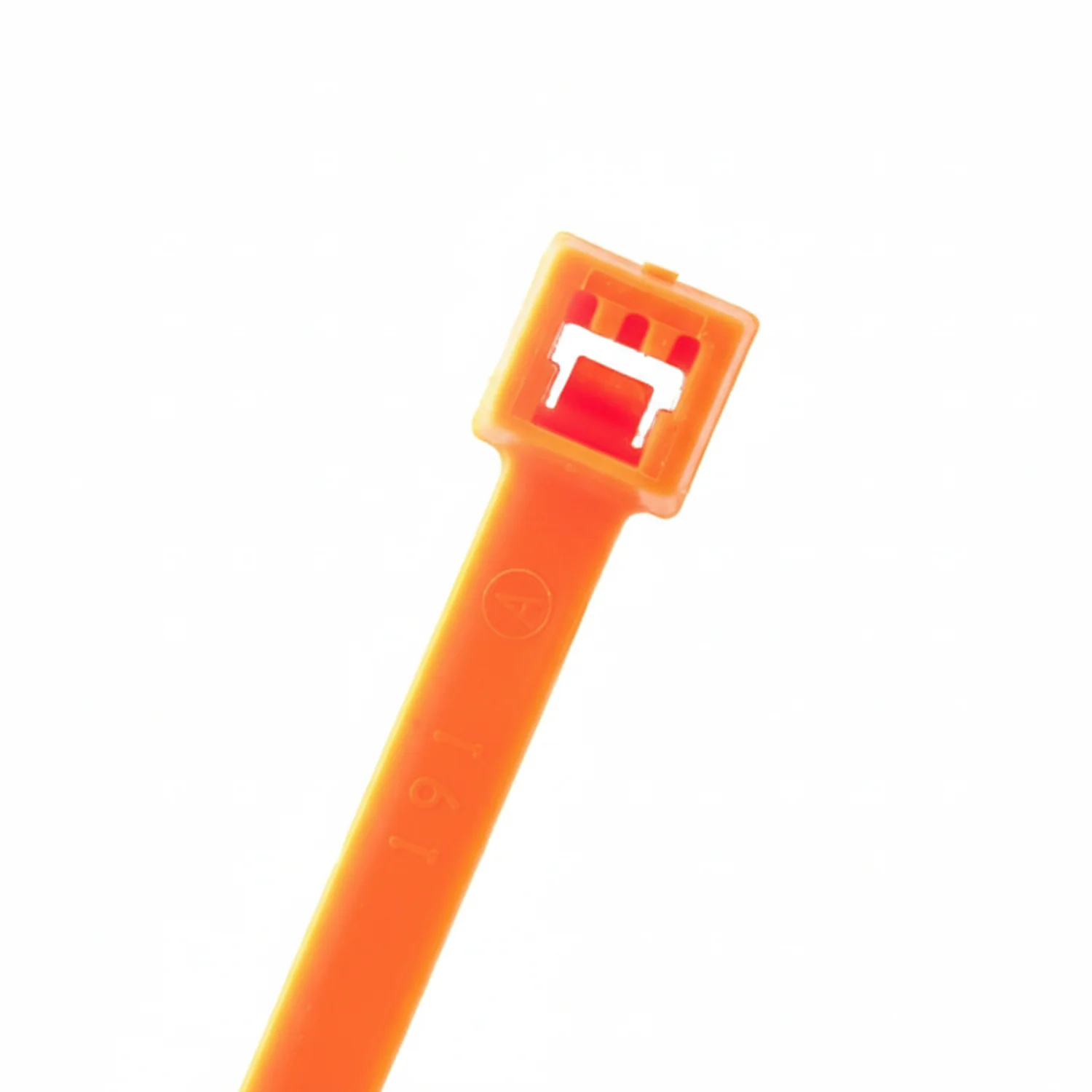 14" 50lb Fluorescent Orange Cable Ties / Zip Ties 100/bag Part # C14-50-Flo Orange - Image 3