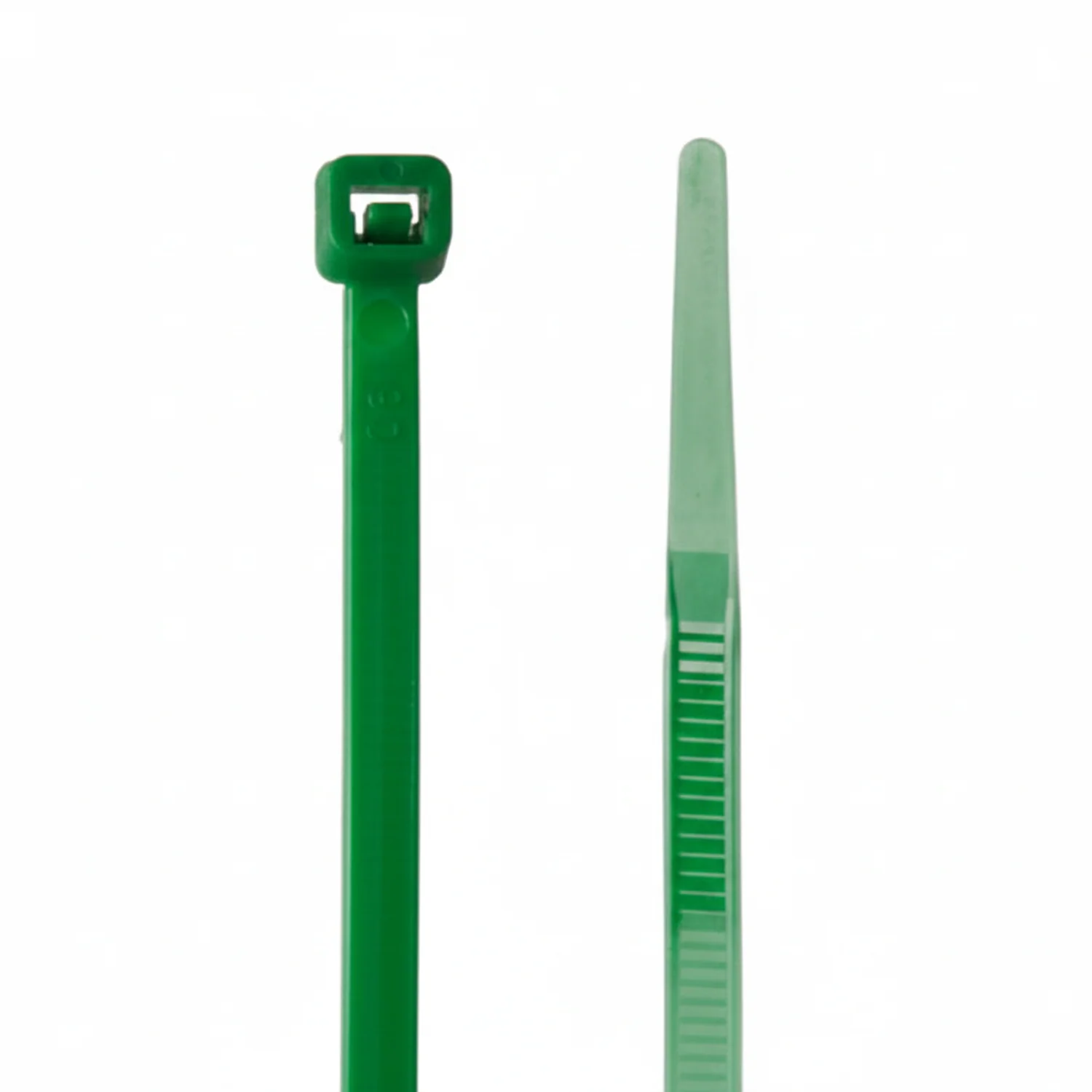 14" 50lb Green Cable Ties / Zip Ties 100/bag Part # C14-50-Green - Image 3