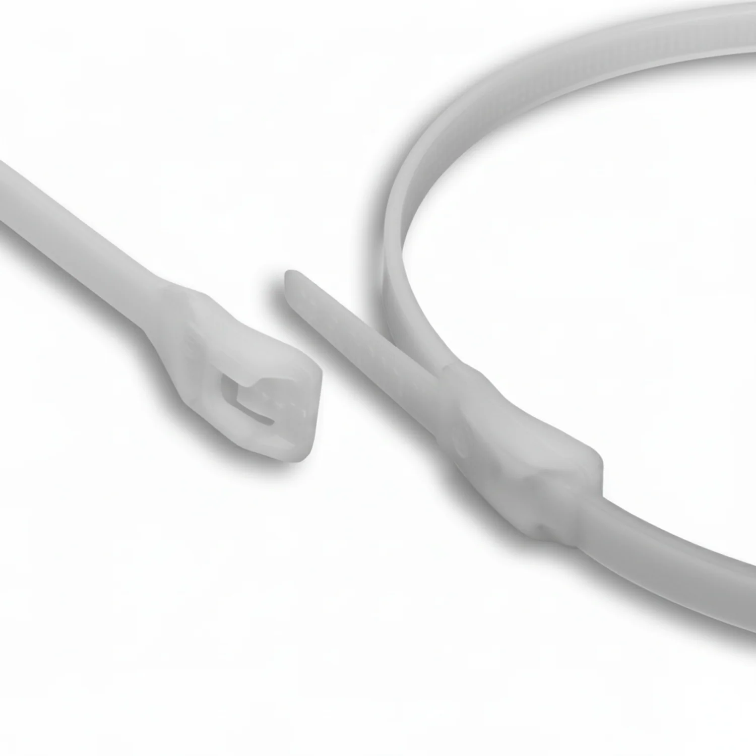 14" 50lb Natural Low Profile/In-Line Cable Ties / Zip Ties 100/bag Part #LP14-50-9C
