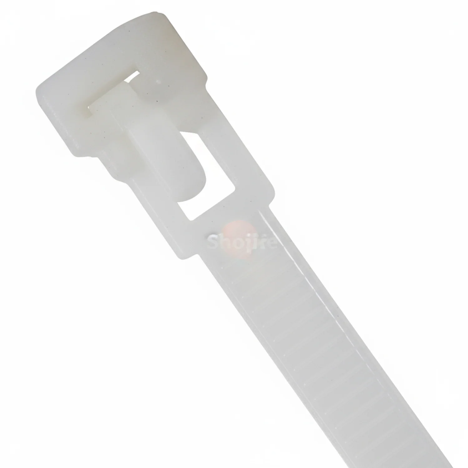 14" 50lb Natural Trigger Releasable Cable Ties / Zip Ties 100/bag Part #RT14-50-9C-.30 - Image 3