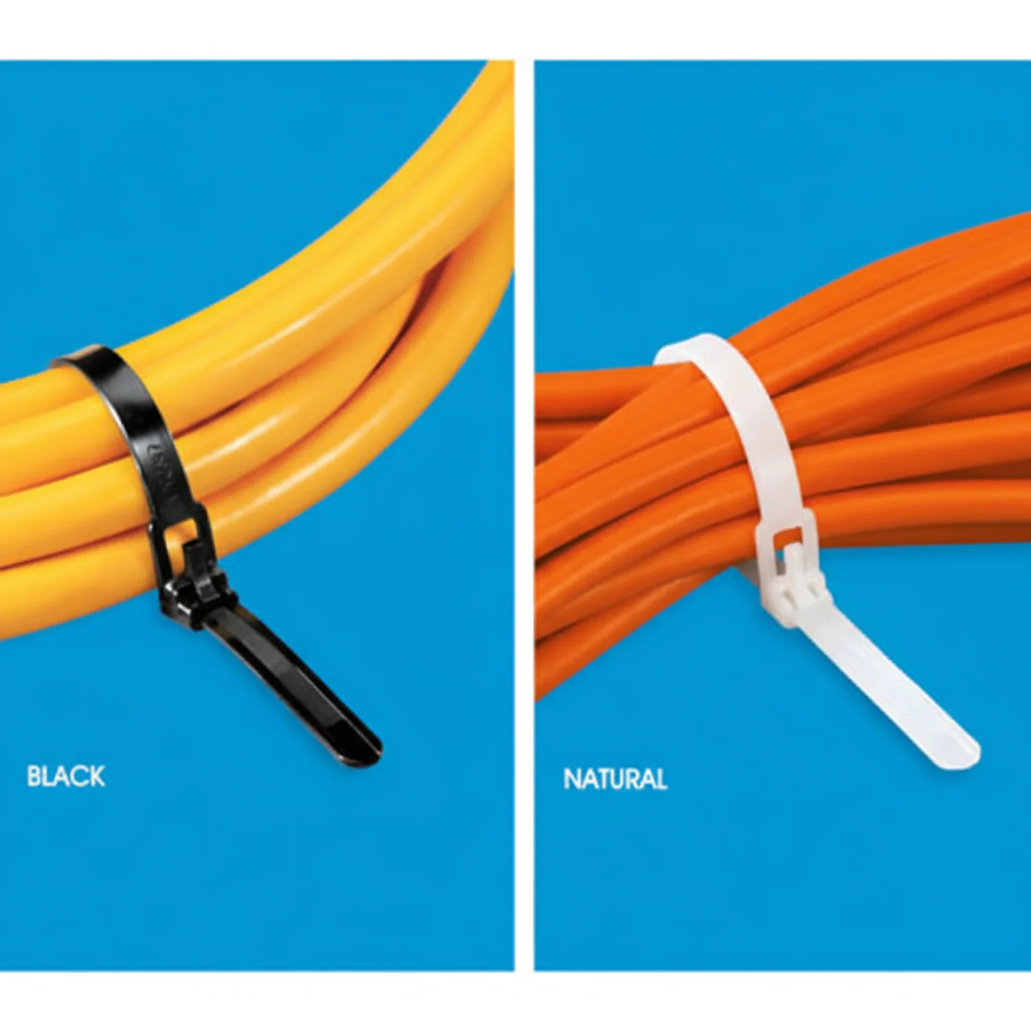 14" 50lb Natural Trigger Releasable Cable Ties / Zip Ties 100/bag Part #RT14-50-9C-.30 - Image 7