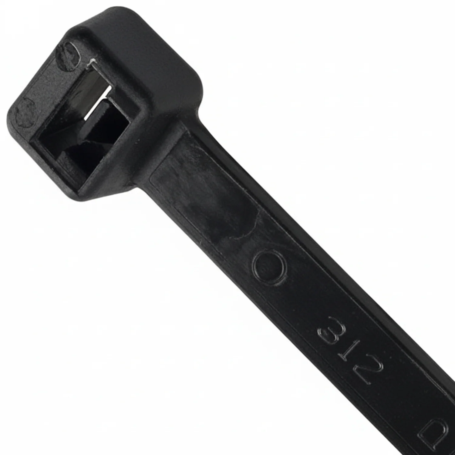 14.57" 50lb UV Black Cable Ties / Zip Ties 1000/bag Part # S14-50-0M - Image 2