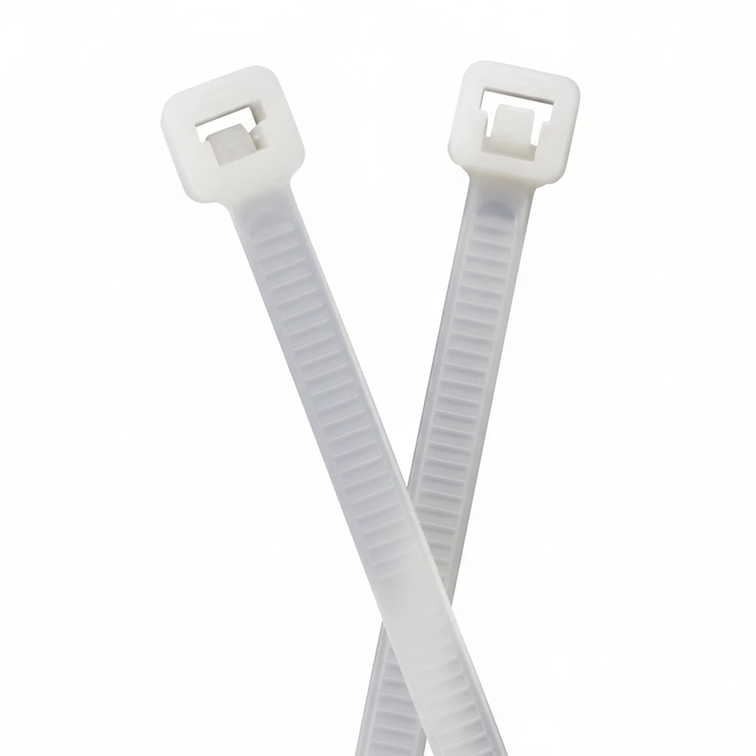 14" 75lb Natural Cable Ties / Zip Ties 100/bag - Image 2