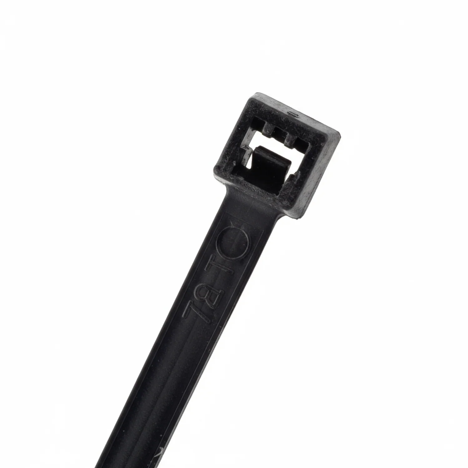 14" 75lb UV Black Cable Ties / Zip Ties 100/bag