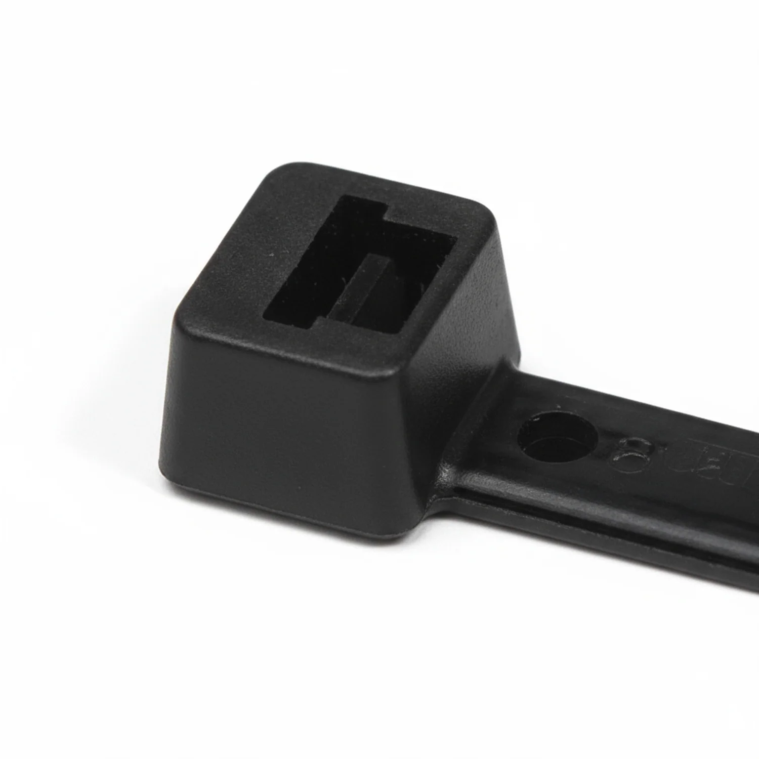 14" 75lb UV Black Cable Ties / Zip Ties 100/bag - Image 2