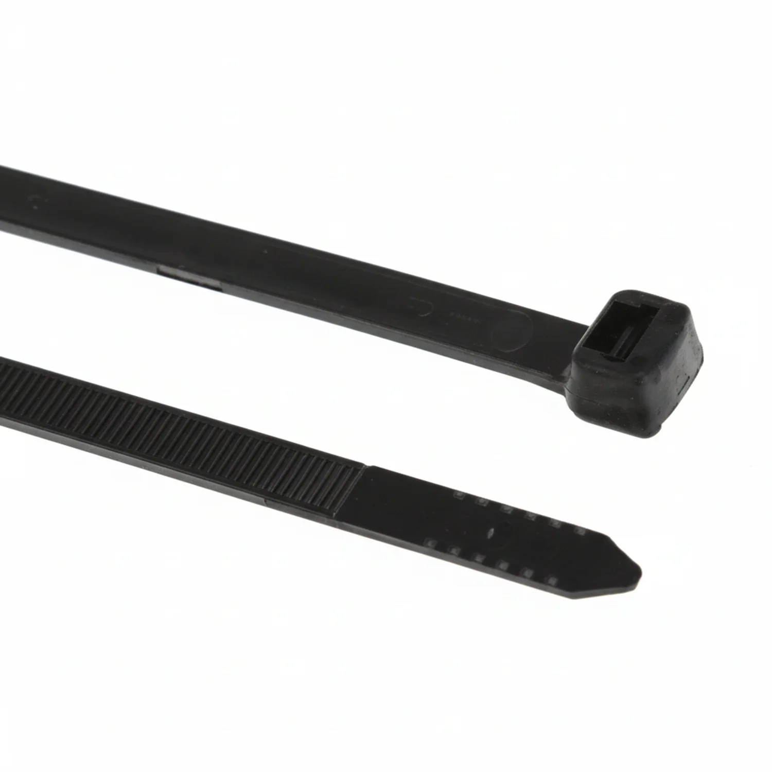 15" 25lb UV Black Polypropylene Cable Ties / Zip Ties 100/bag Part #PP15-25-0C - Image 3