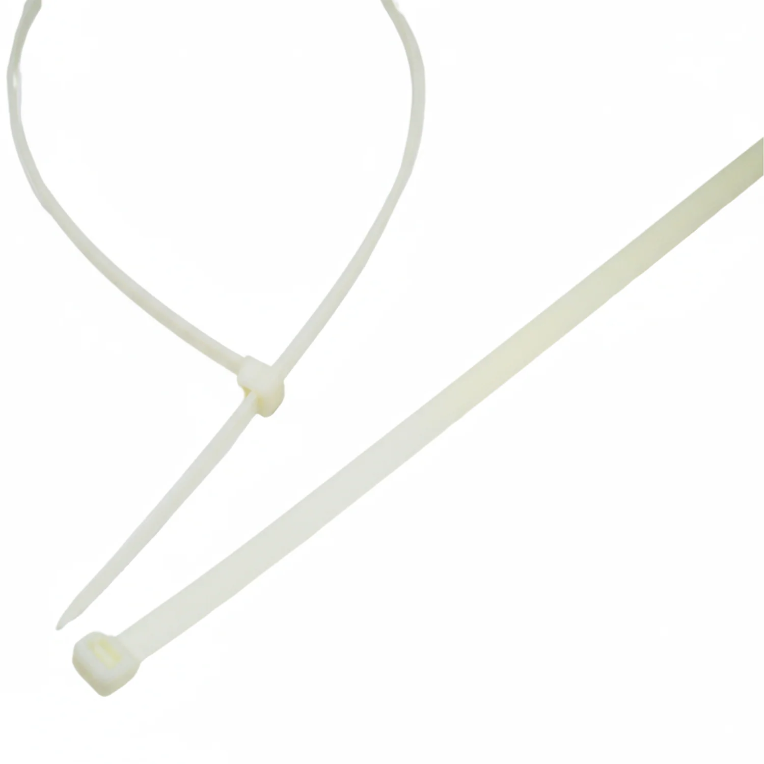 17" 175lb Natural Cable Ties / Zip Ties 10/bag