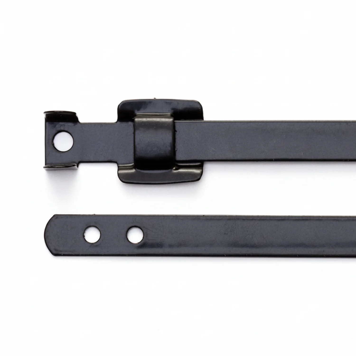 17" 330lb Releasable Black PPA Coated Stainless Steel Cable Ties / Zip Ties 100/bag Part #SSPC17R-PPA-330-C