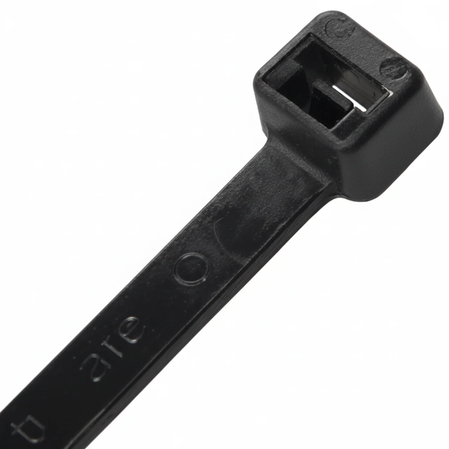17.72" 120lb UV Black Cable Ties / Zip Ties 100/bag Part # LHD18-120-0C