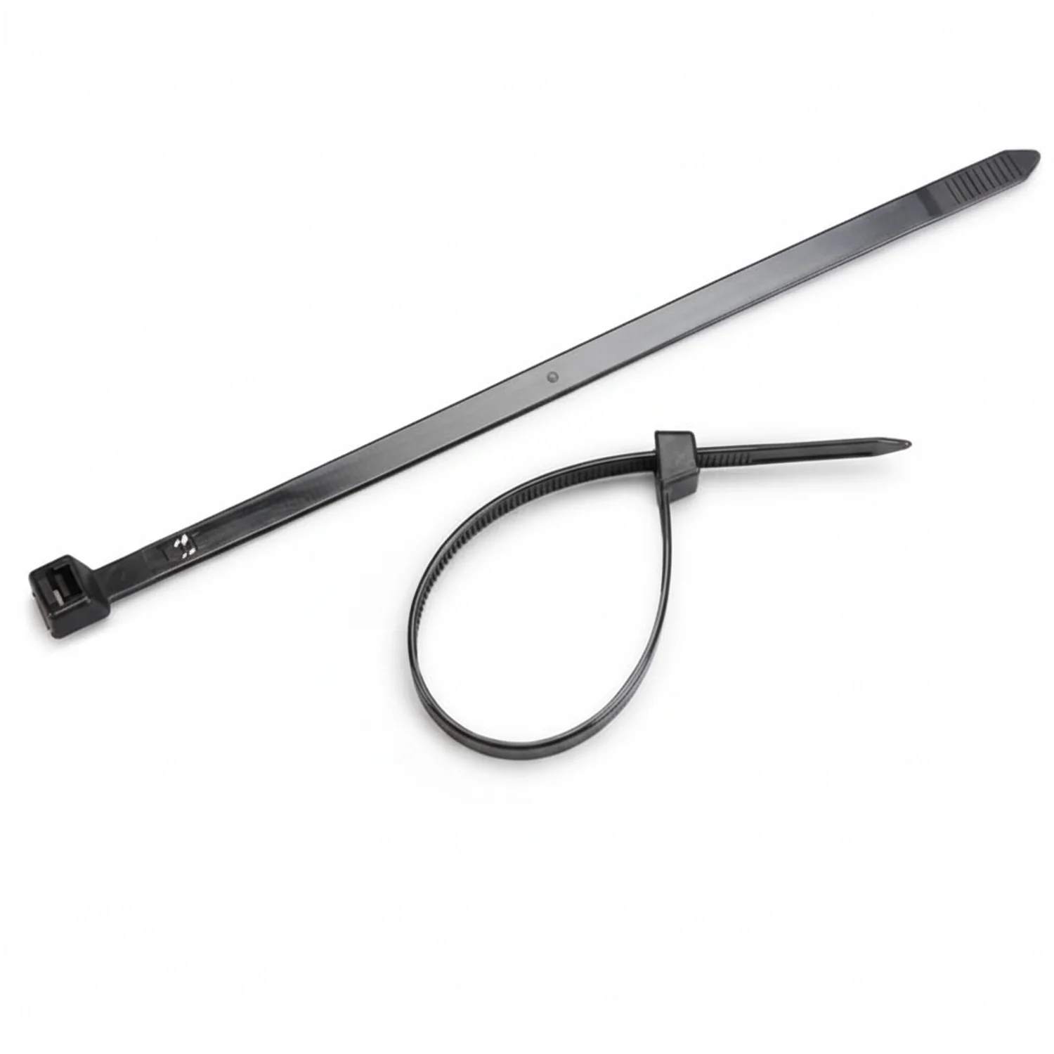 18" 120lb BlackUV Cable Tie 50/bag