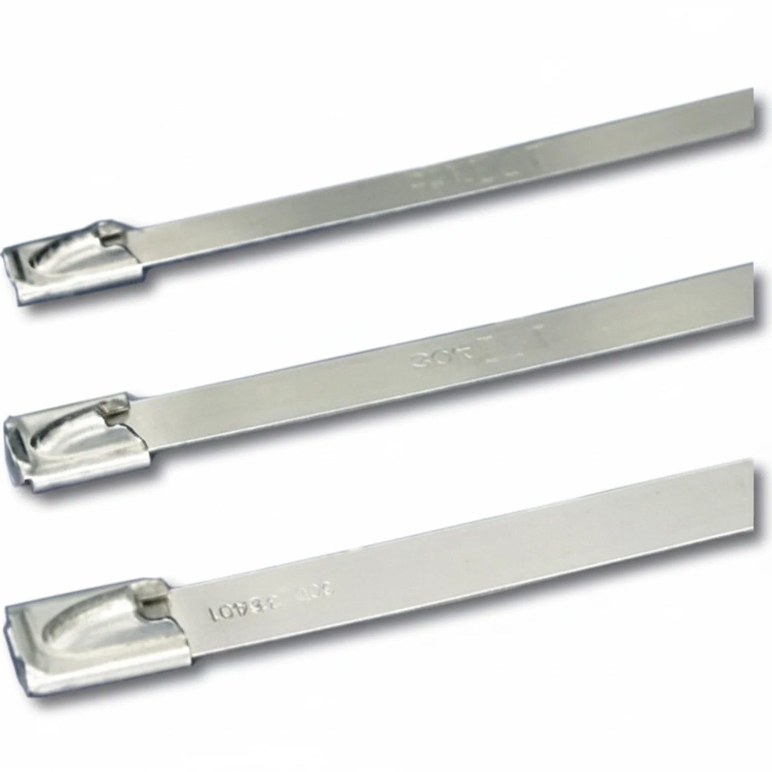 24" 300lb 304 Stainless Steel Cable Tie 100/bag