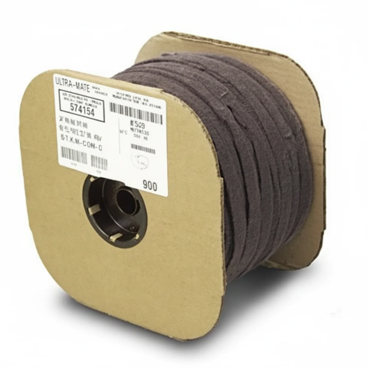 18" x 3/4" Velcro® Brand One Wrap® Straps Black 400/Spool - Image 3