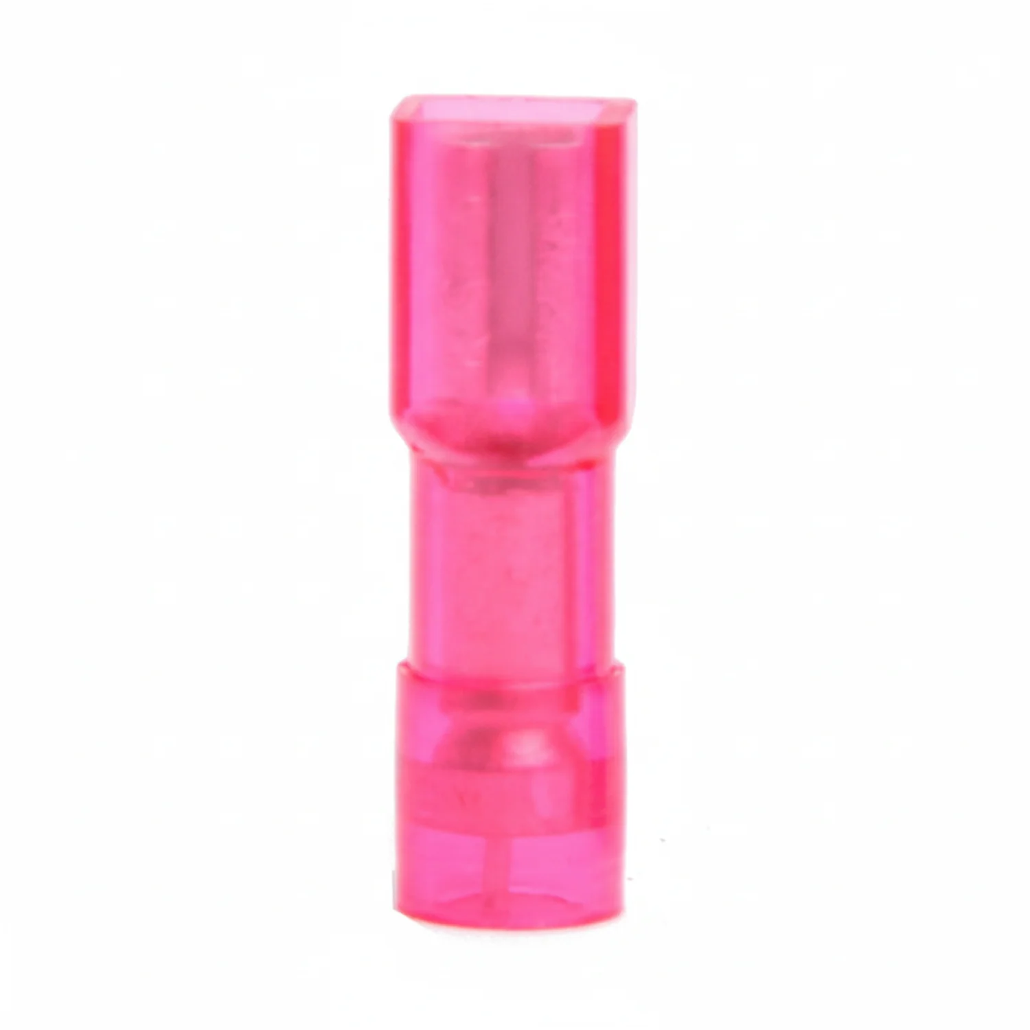 22-18 AWG 3-pc Fully Insulated Nylon Oval Jacket .250 Female Quick Disconnect 100/Bag