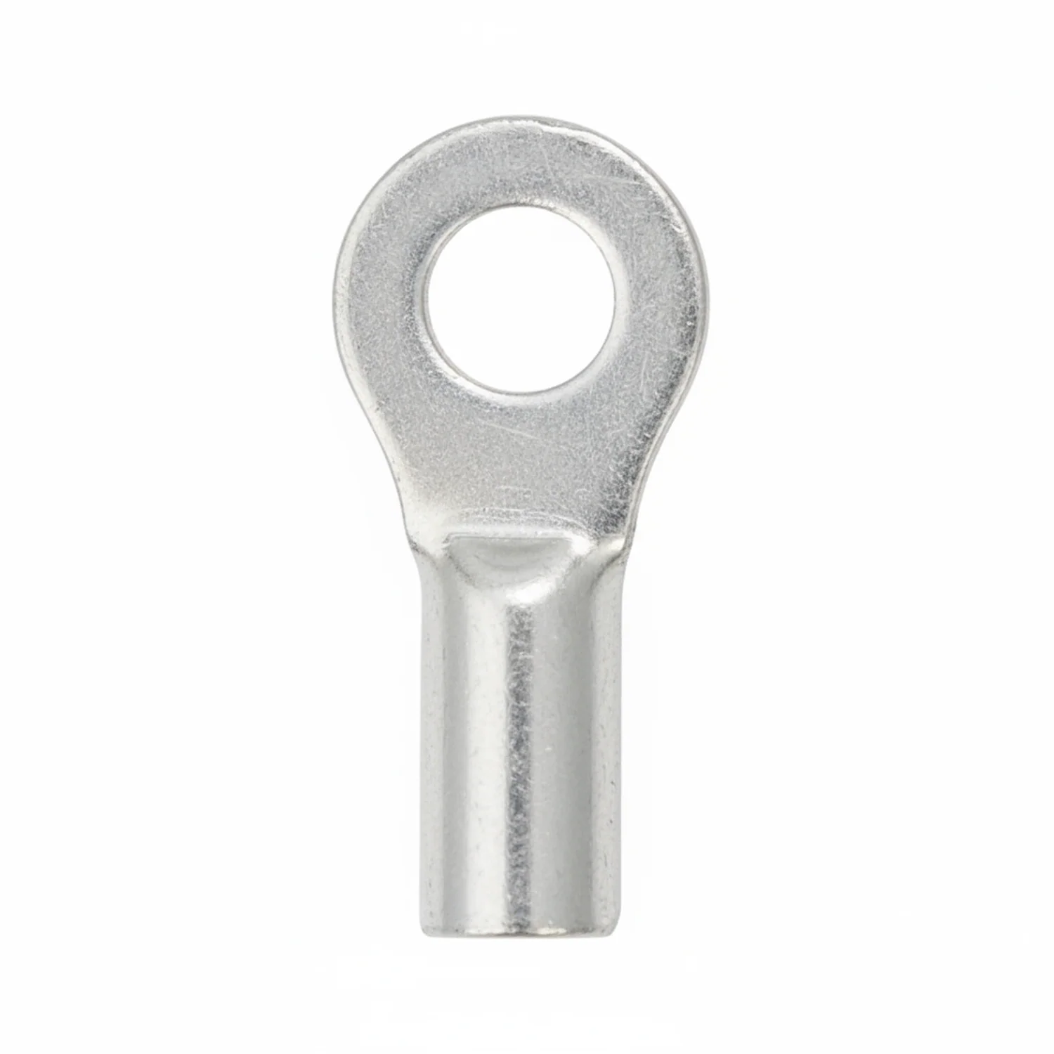 22-18 AWG Non-Insulated #10 Stud Ring Terminal - Butted Seam 100/Bag