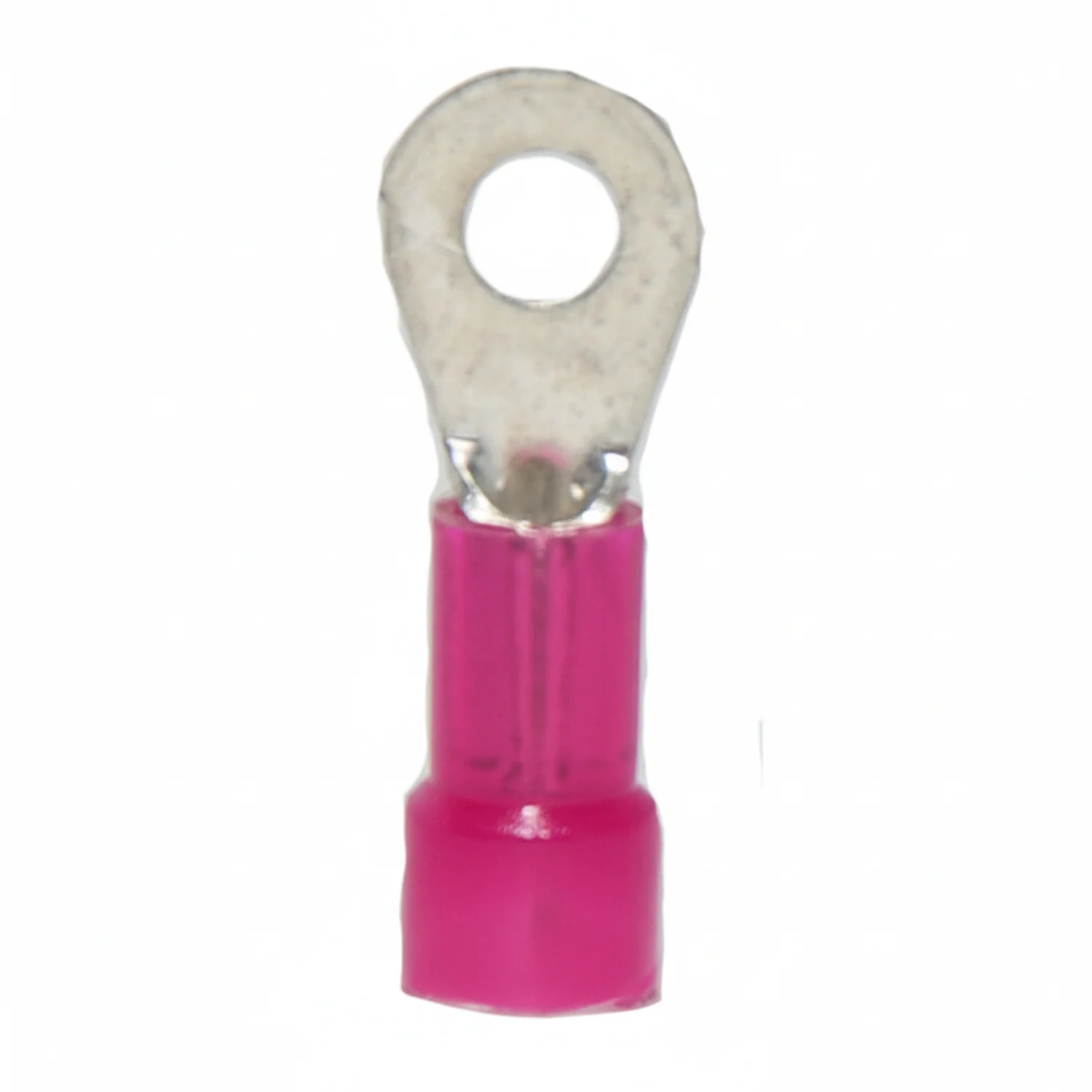 22-18 AWG Nylon Insulated #4-6 Stud Ring Terminal 100/Bag
