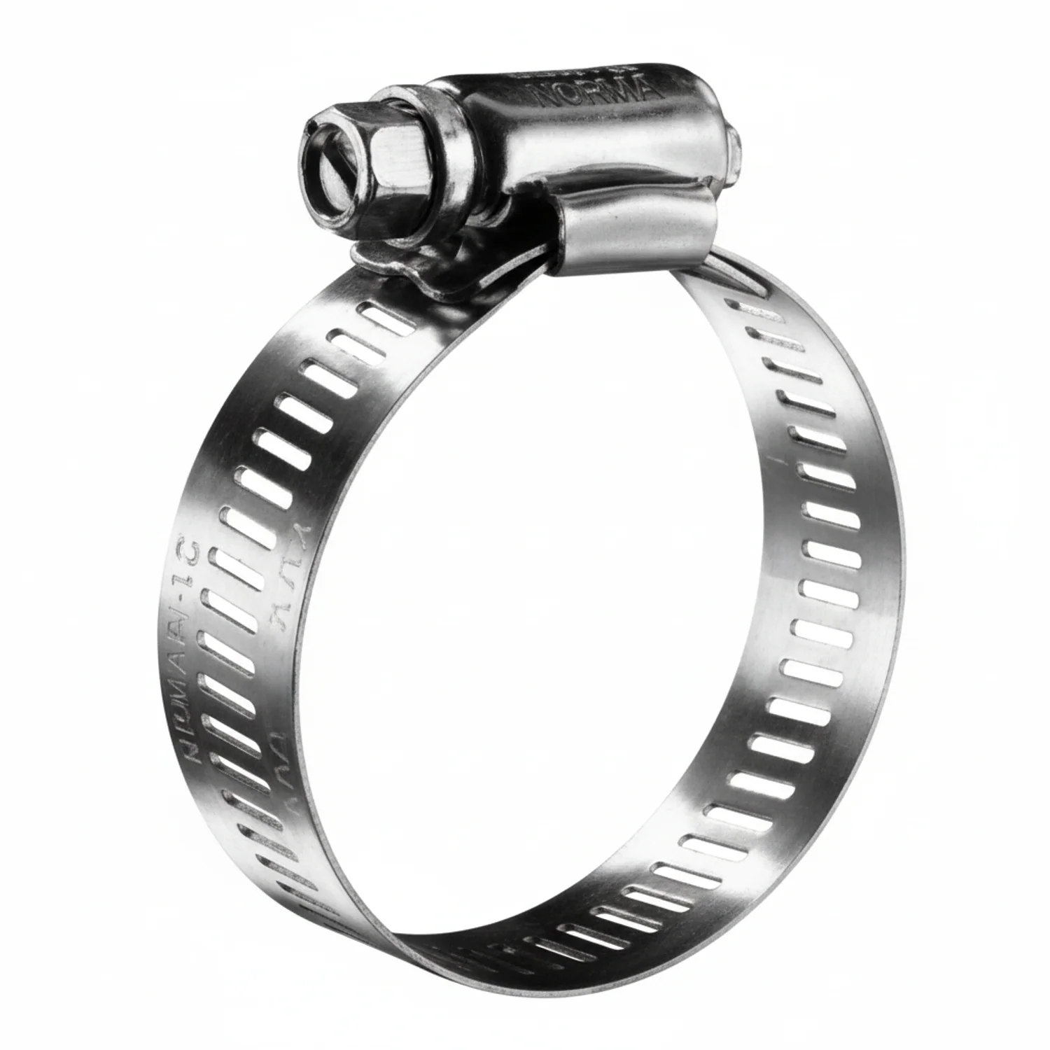#24P Stainless Steel Hose Clamp w/ Zinc Plated Screw 10/box