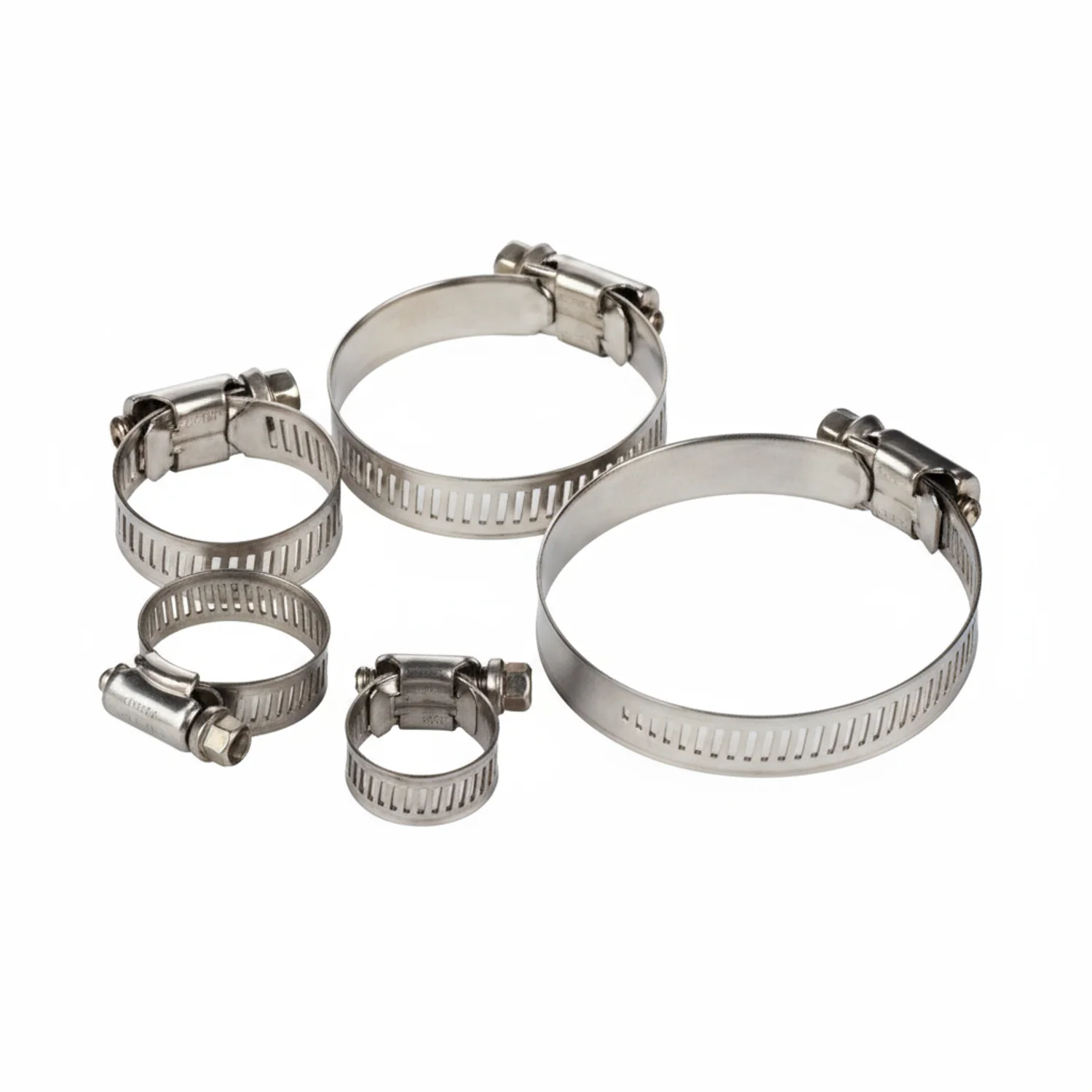 #24S All Stainless Steel Hose Clamp 10/box - Image 5