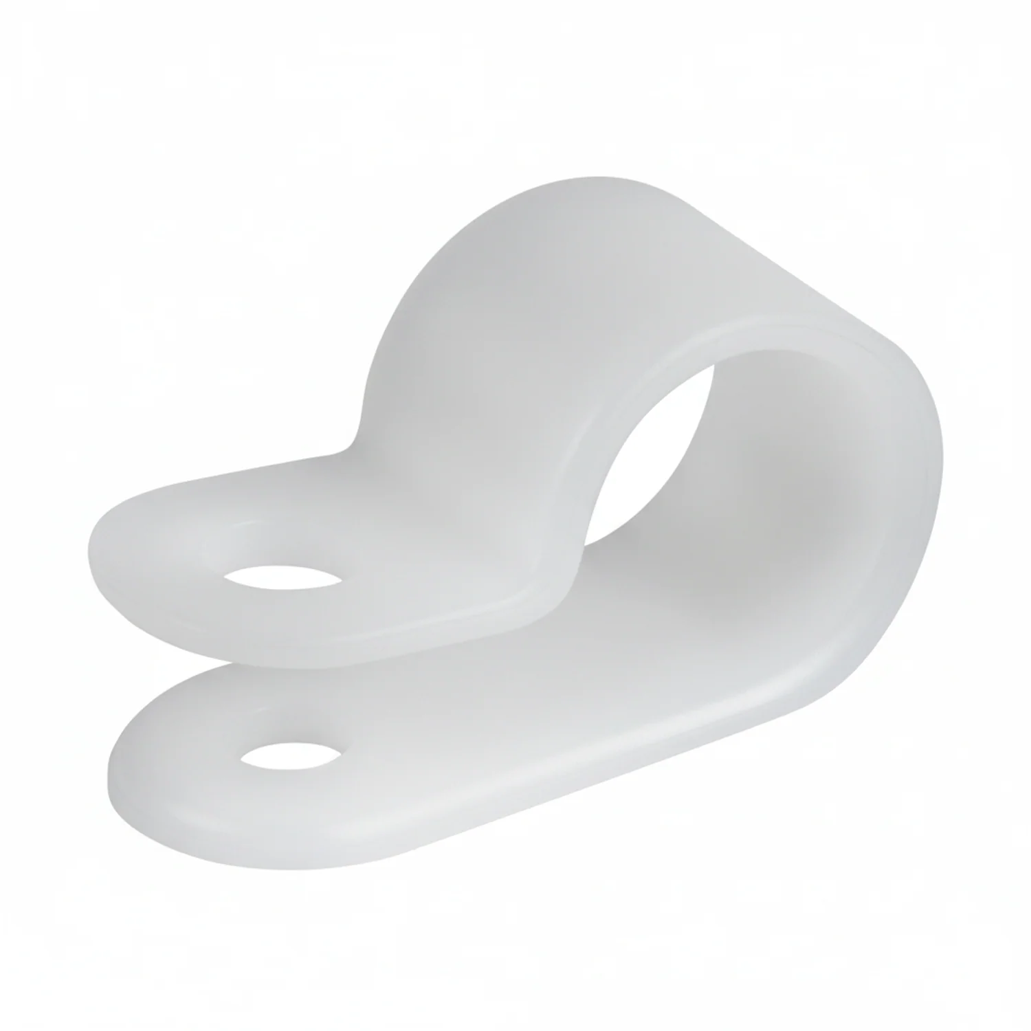 3/16" Natural Light Duty Cable Clamp 3/8" wide, 100/bag, CC3-3/16-9C
