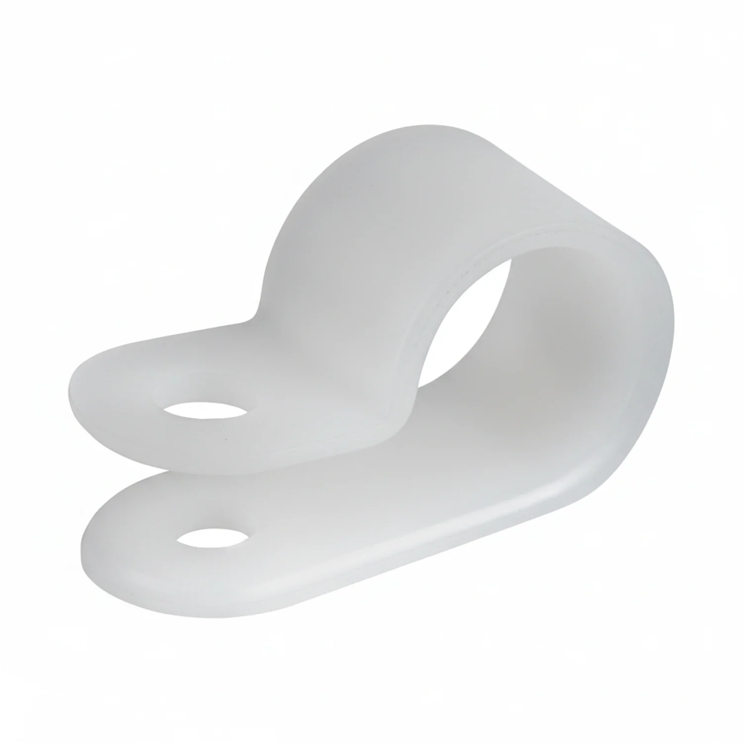 3/16" Natural Light Duty Cable Clamp 3/8" wide, 1000/bag, CC3-3/16-9M - Image 2