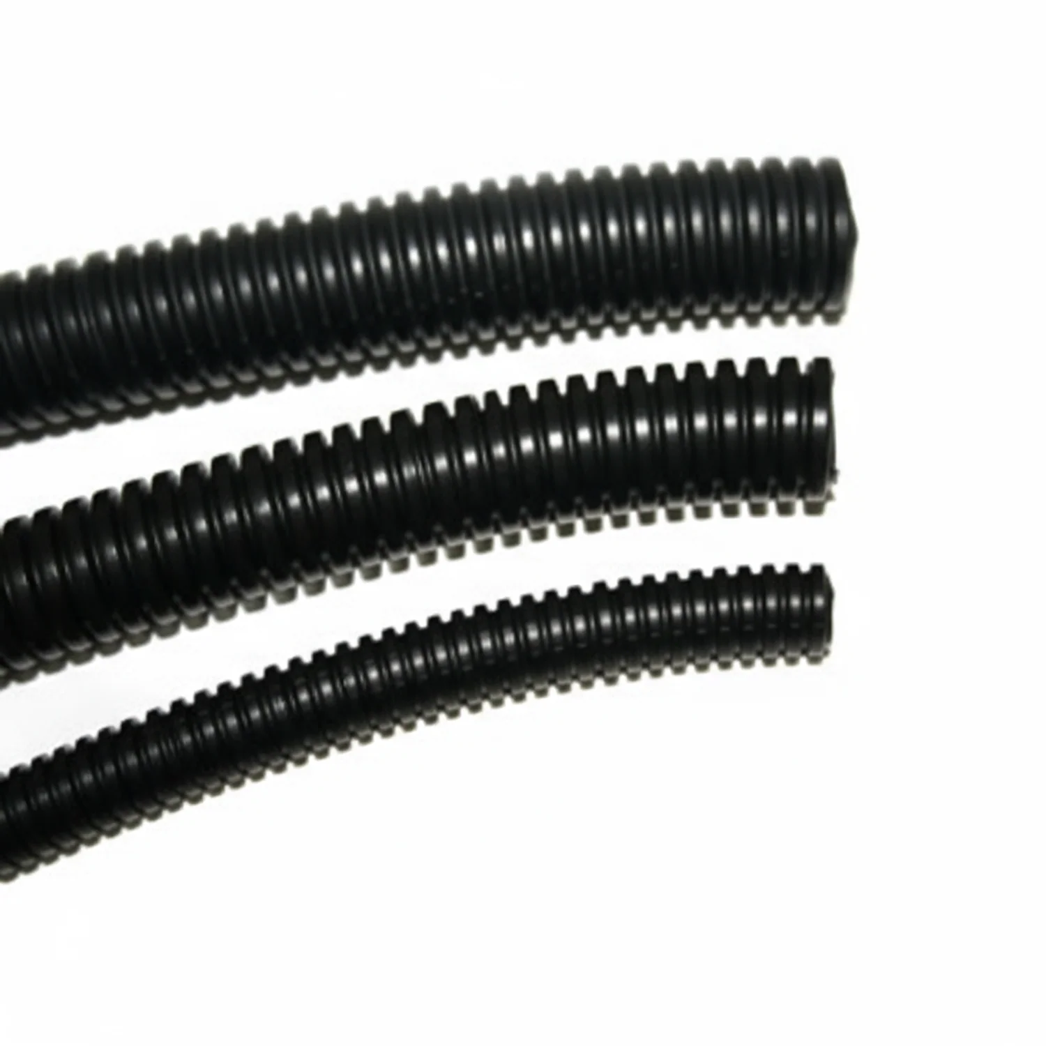 3/4" Diameter Polyethylene UV Black Split Loom Wire Tubing 100ft/Spool