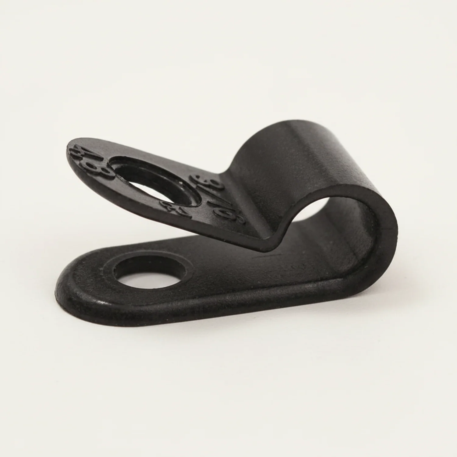 3/8" Black Light Duty Cable Clamp 3/8" wide, 100/bag, CC3-3/8-0C