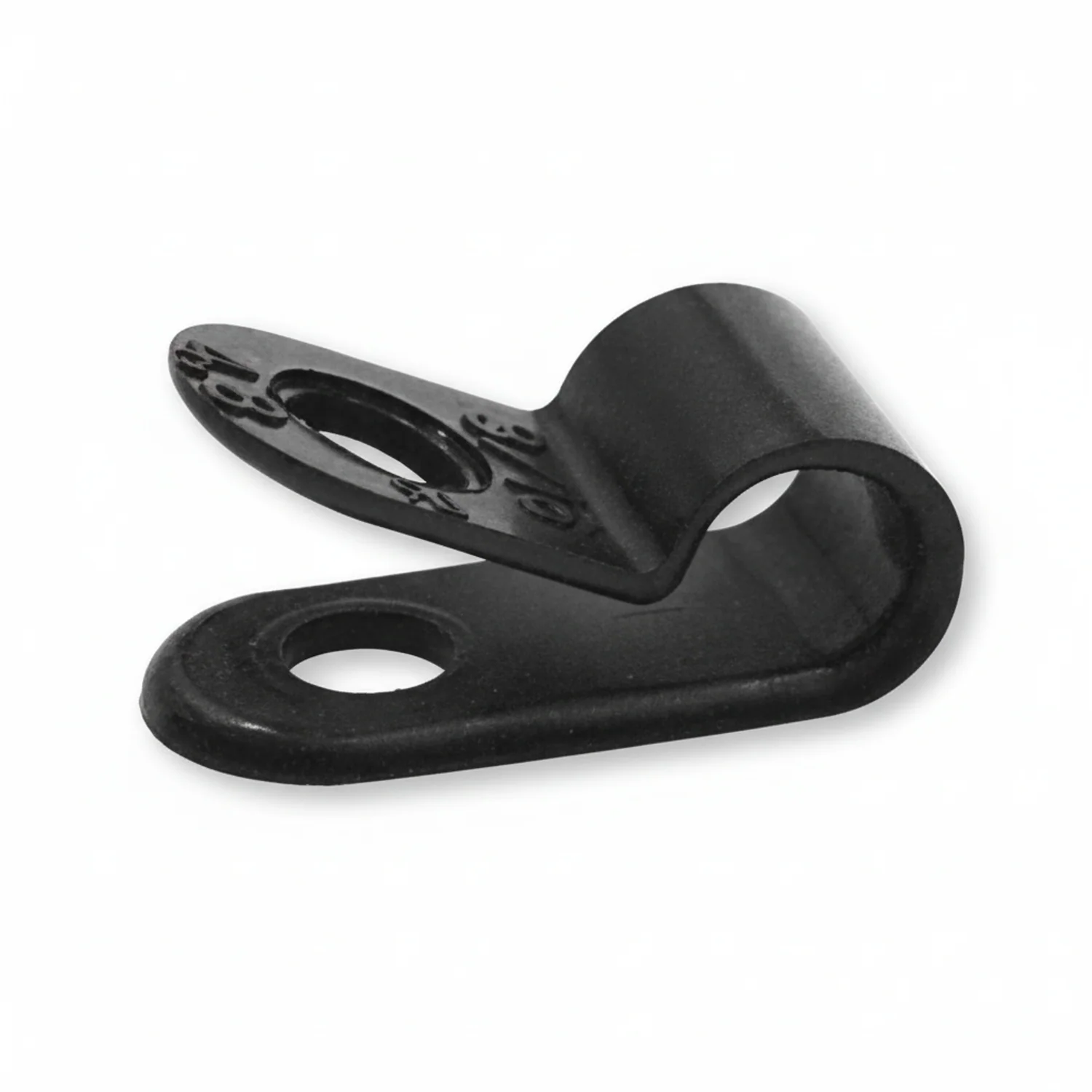 3/8" Black Light Duty Cable Clamp 3/8" wide, 1000/bag, CC3-3/8-0M - Image 2