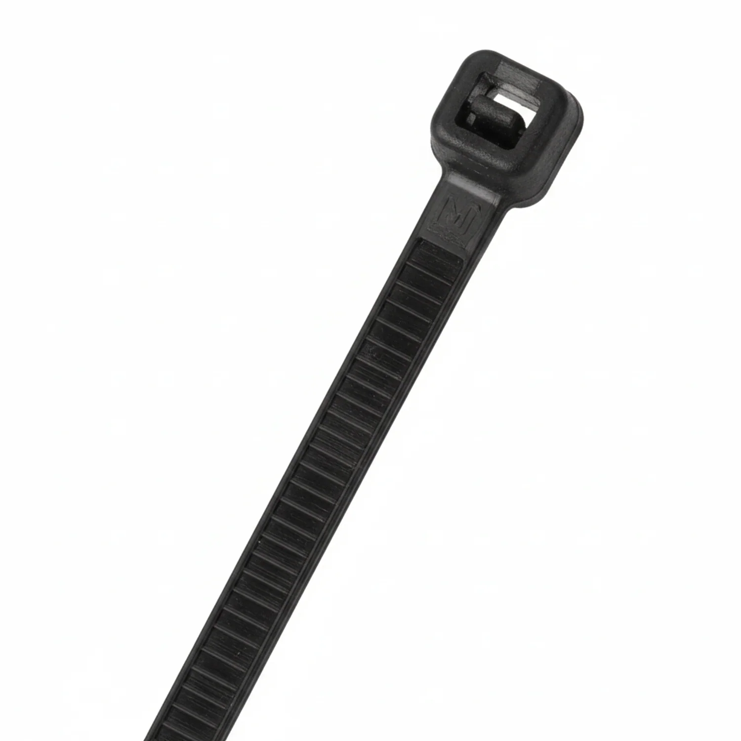 34.5" 250lb UV Black Cable Ties / Zip Ties 100/bag Part # EHD35-250-0C - Image 2