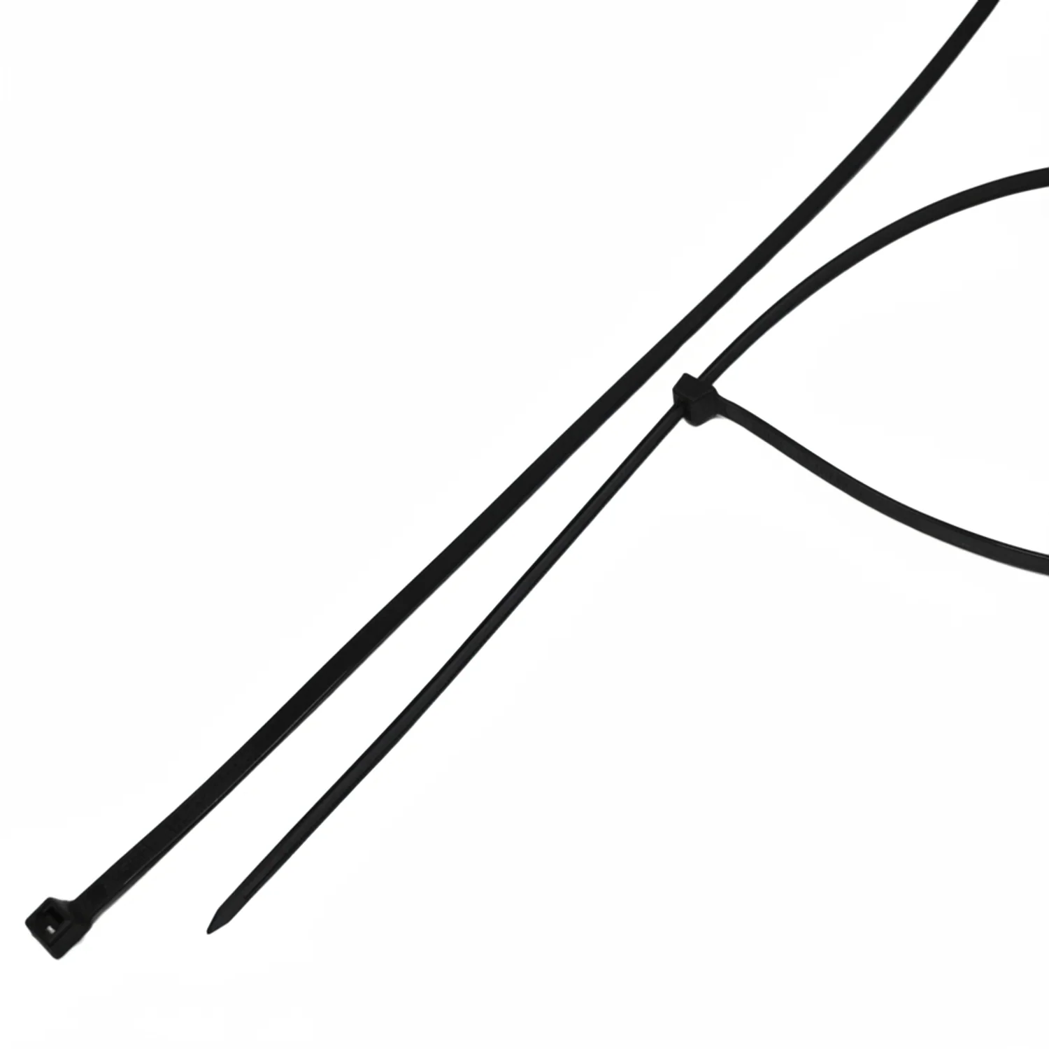 36" 175lb BlackUV Cable Tie 10/bag