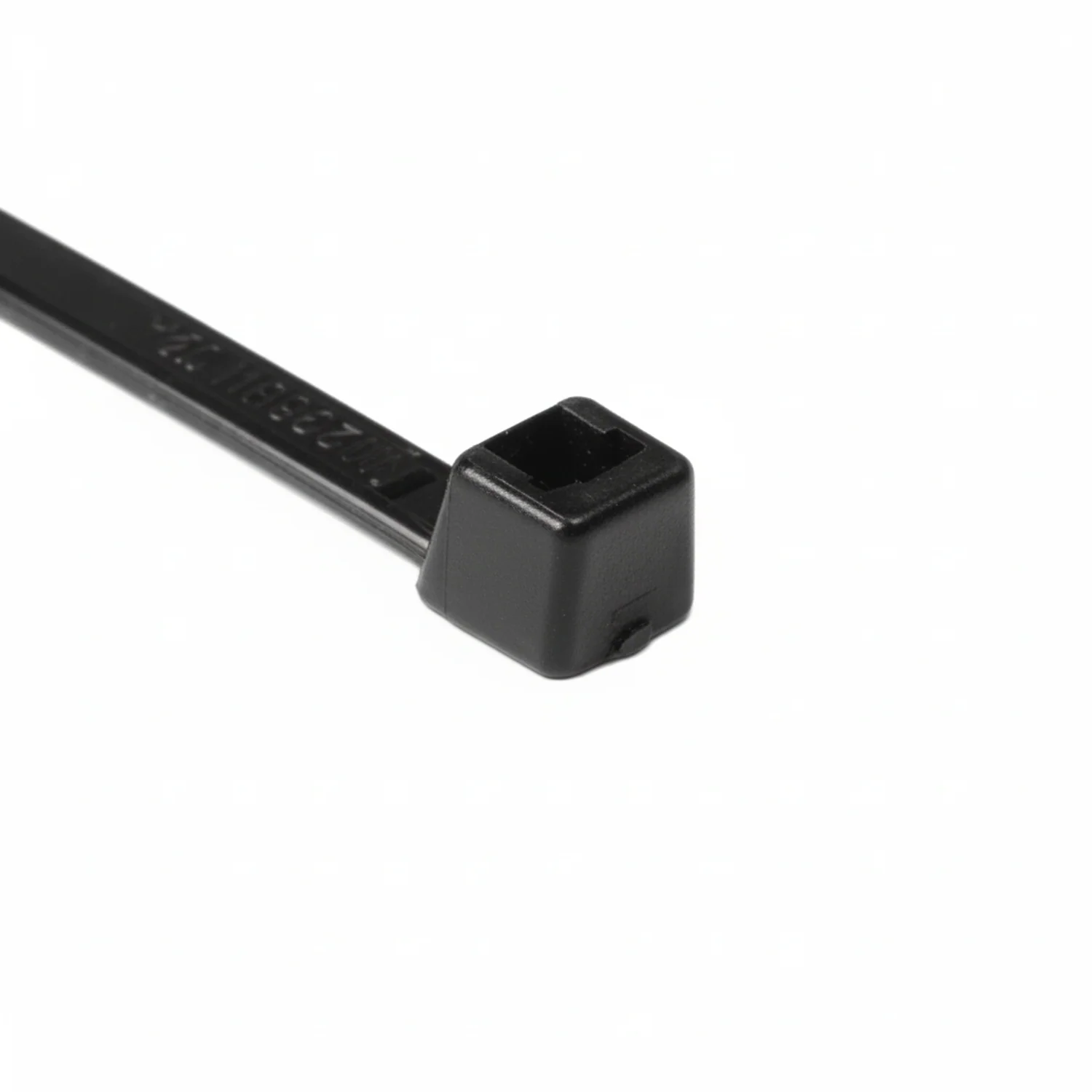 4" 10lb UV Black Polypropylene Cable Ties / Zip Ties 1000/bag Part #PP4-10-0M - Image 5