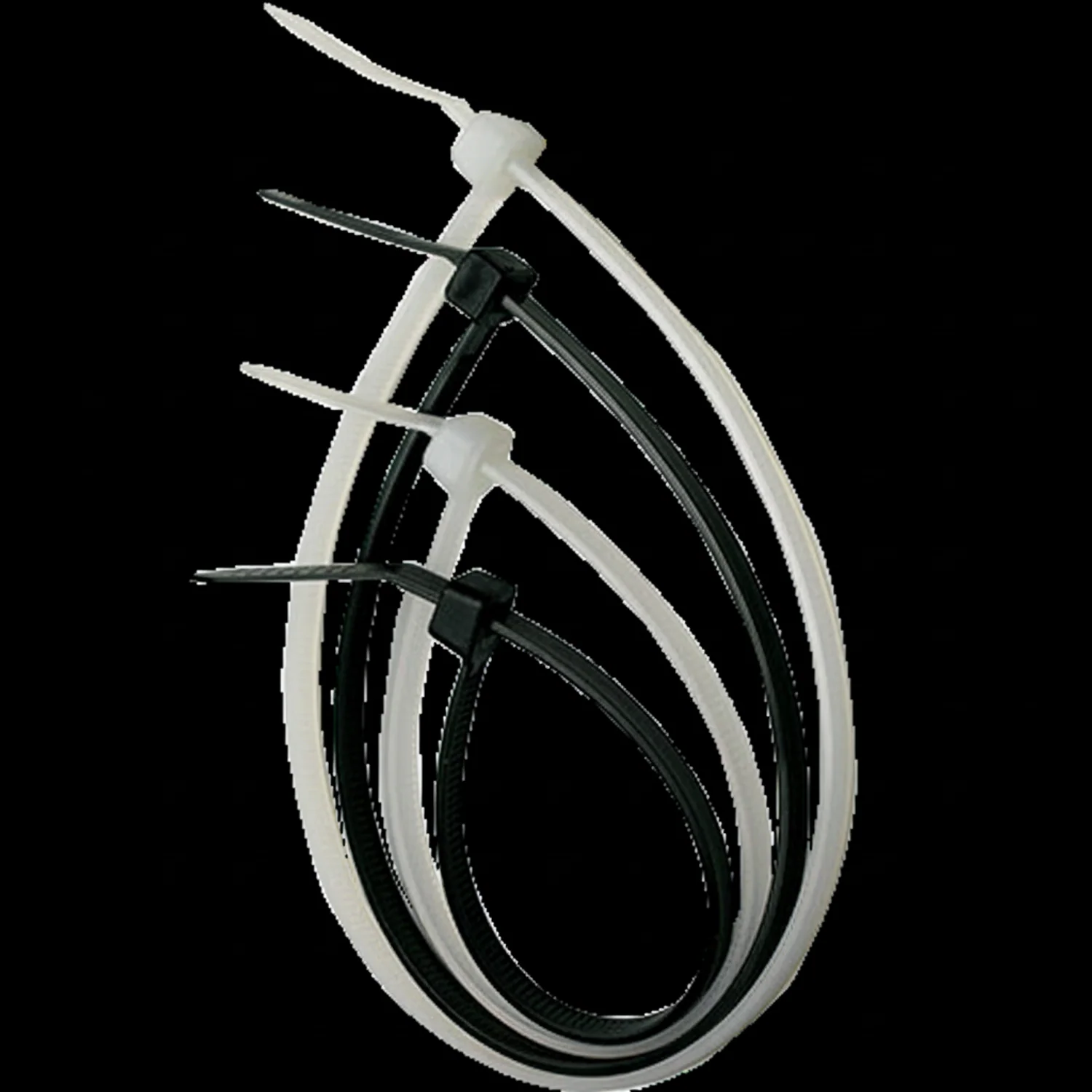 4" 18lb Cable Ties / Zip Ties 100/bag
