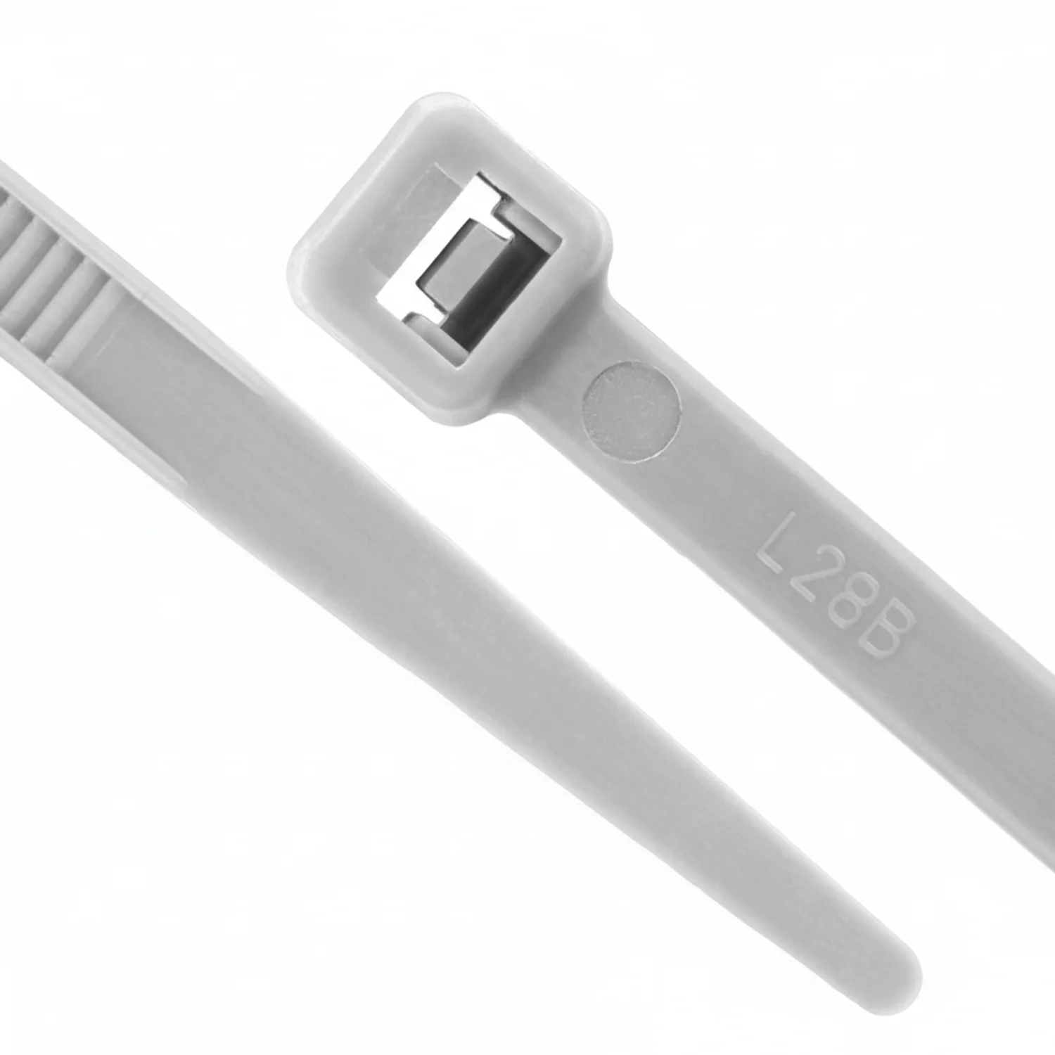 4" 18lb Gray Cable Tie 100/bag