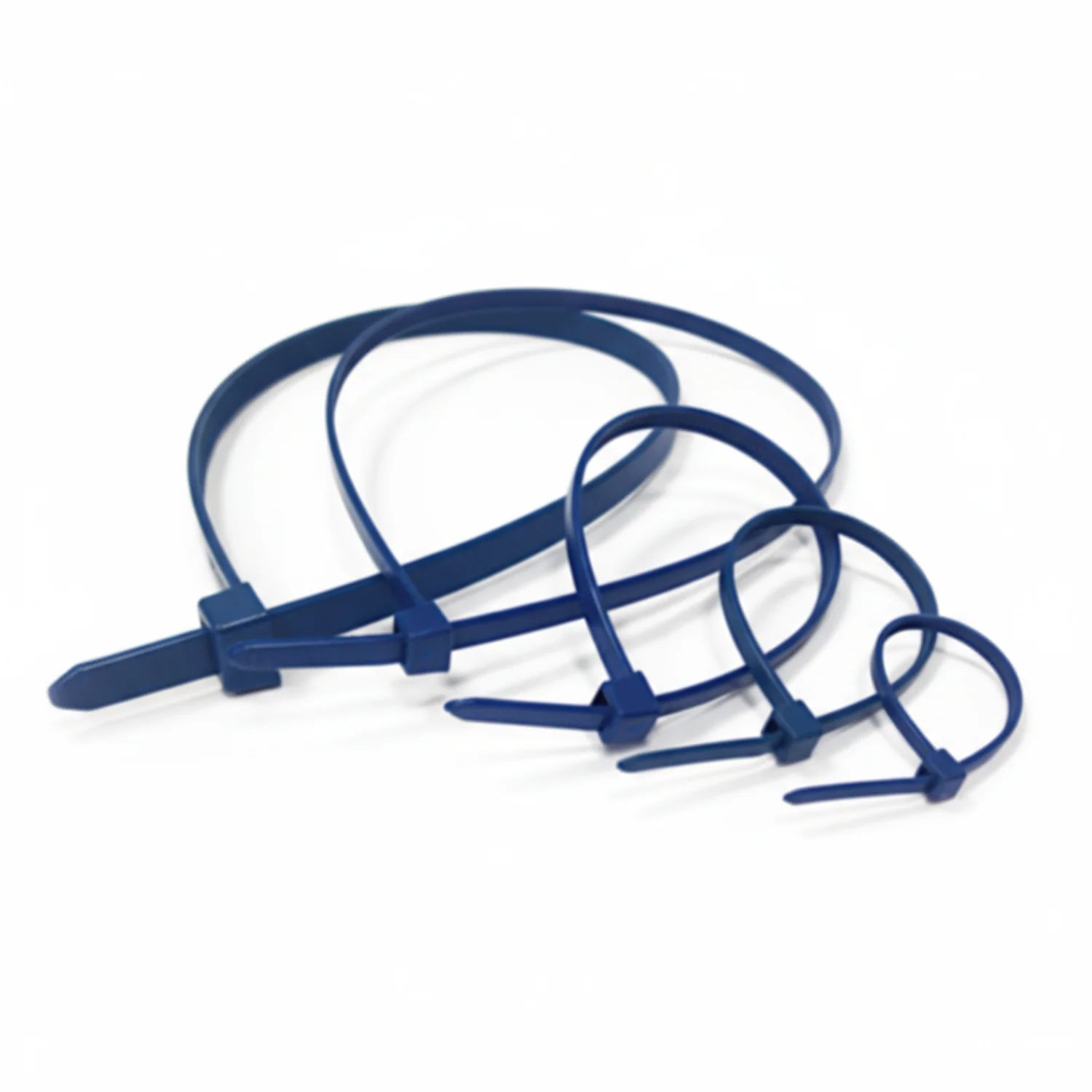 4" 18lb Metal Detectable Cable Ties / Zip Ties 100/bag Part # MD4-18-C