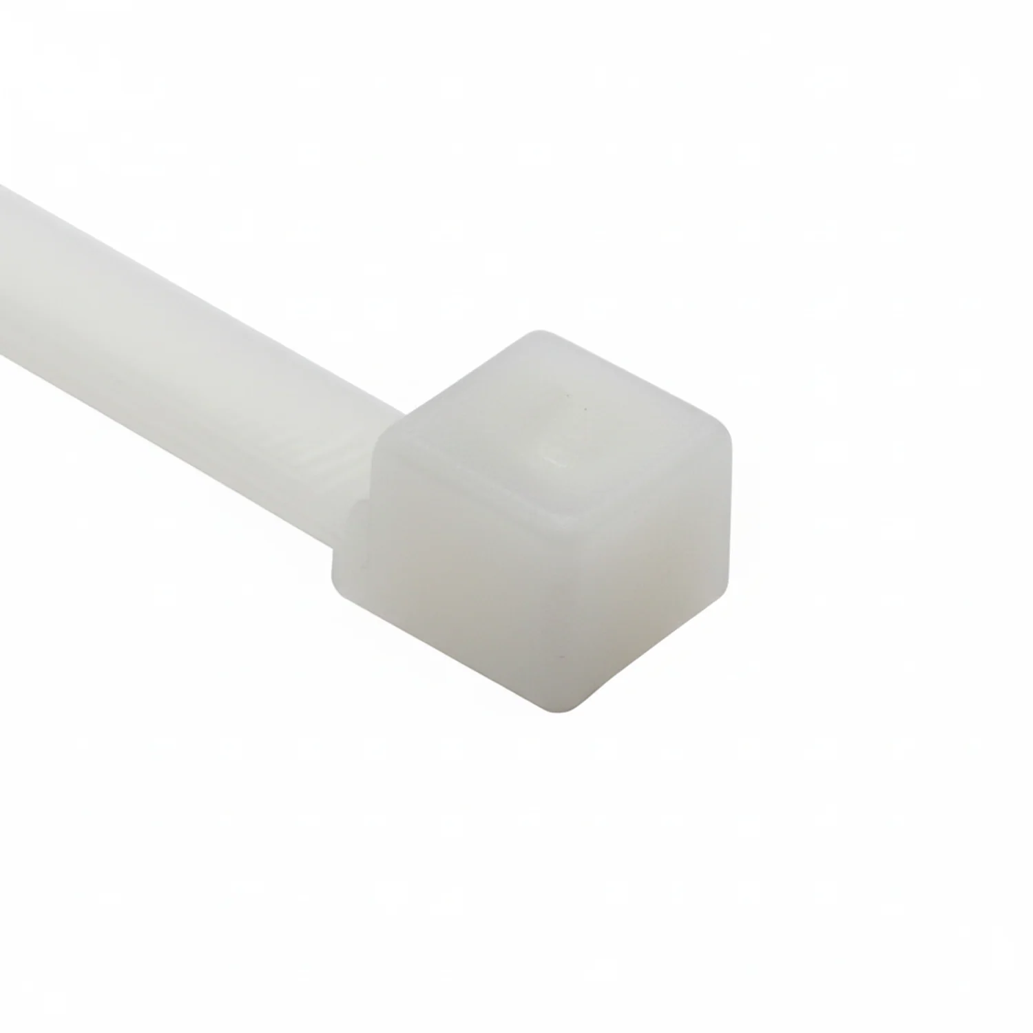 4" 18lb Natural Cable Ties / Zip Ties 100/bag Part # M4-18-9C - Image 3