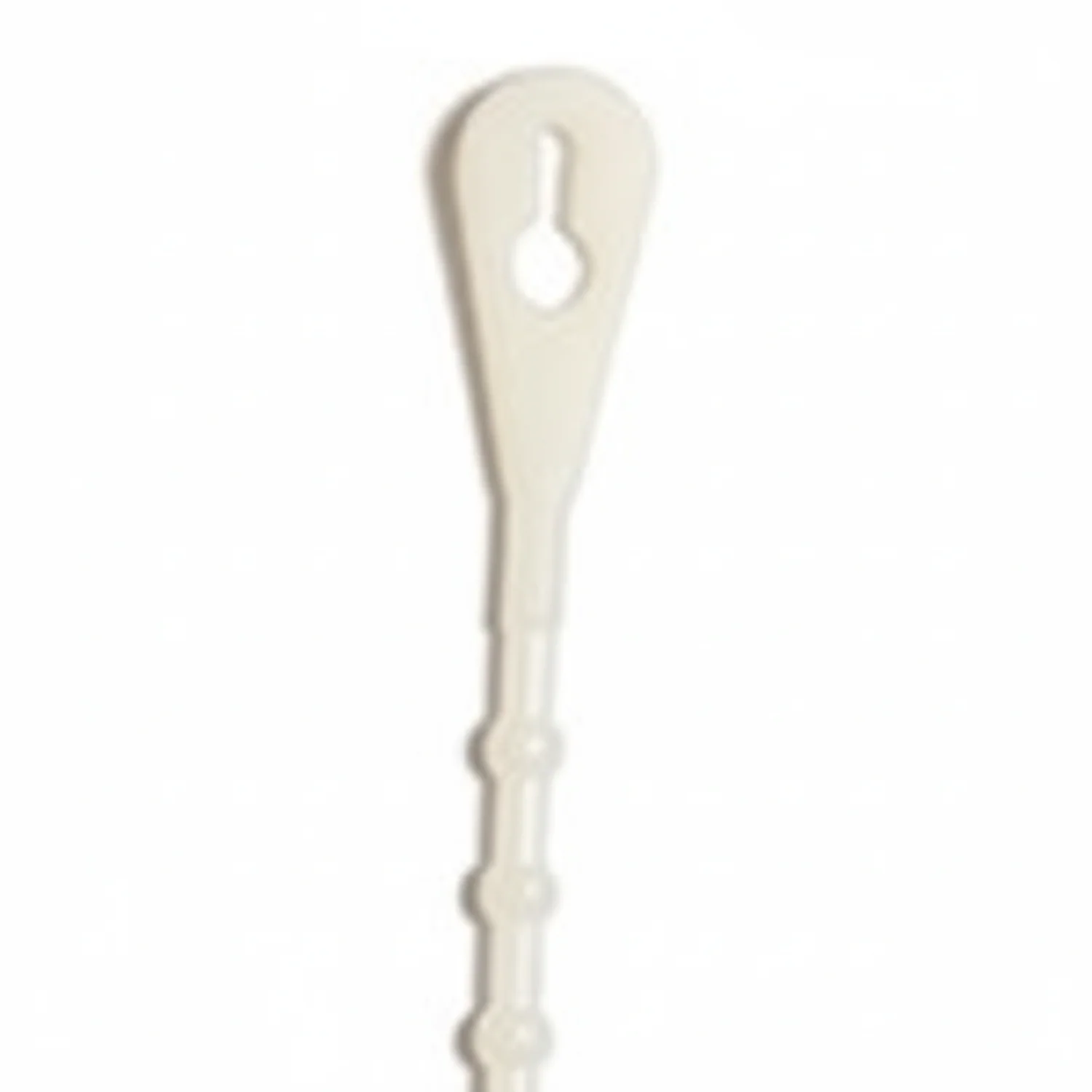 4" 40lb Natural Beaded Cable Ties / Zip Ties 1,000/bag Part # Bead-4-40-9M - Image 2