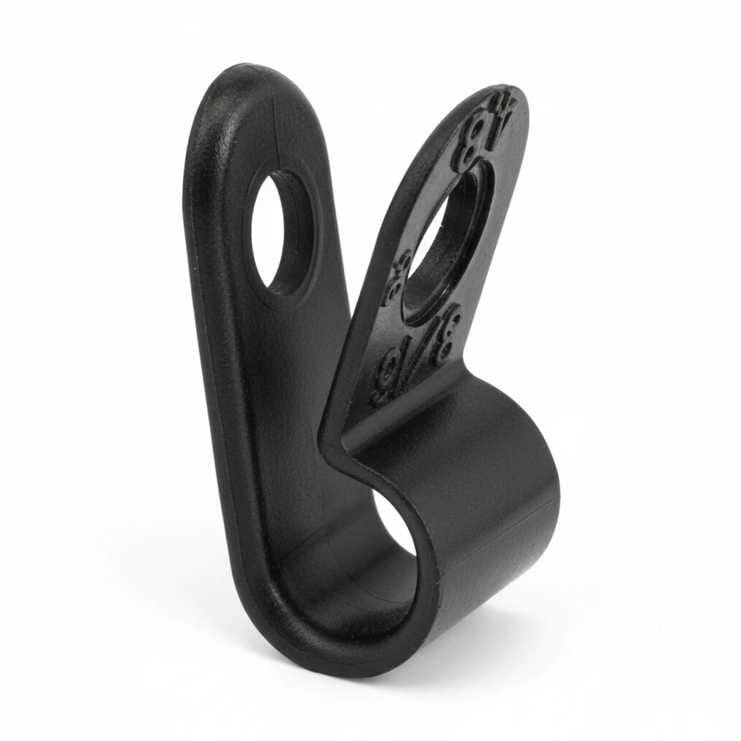 5/16" Black Heavy Duty Cable Clamp 1/2" wide, 1000/bag, CC5-5/16-0M - Image 3
