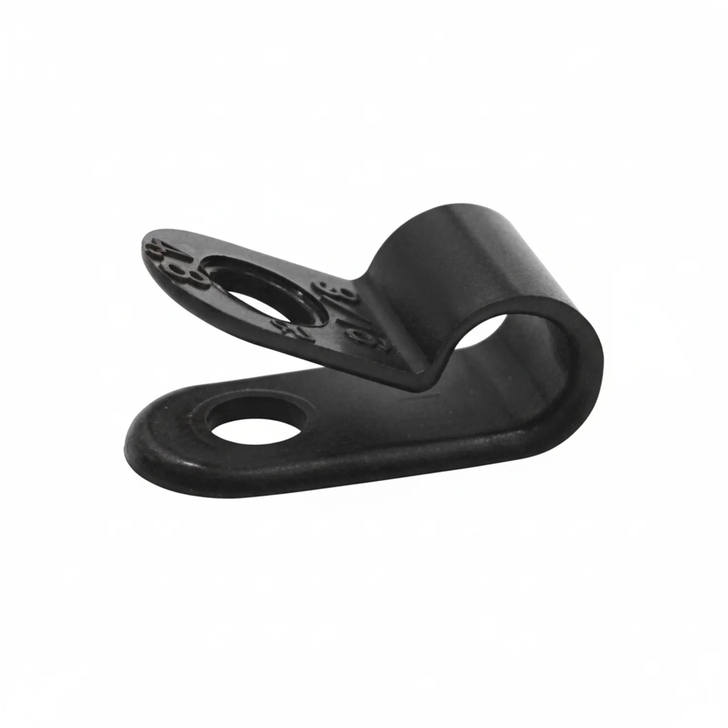 5/16" Black Light Duty Cable Clamp 3/8" wide, 1000/bag, CC3-5/16-0M - Image 2