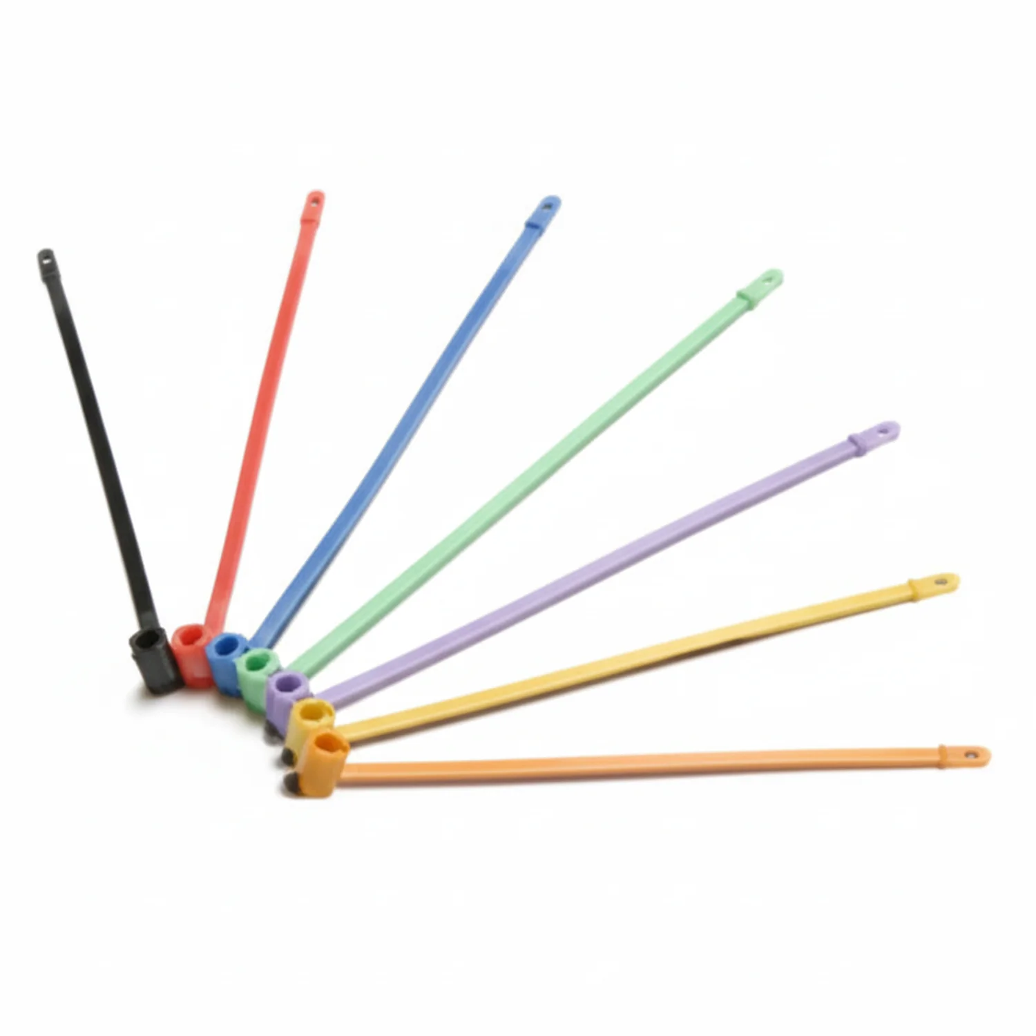 5" 30lb Natural Ski Ties (Lift Ticket Zip Ties) 1000/bag Part #SKI-30-9M - Image 3