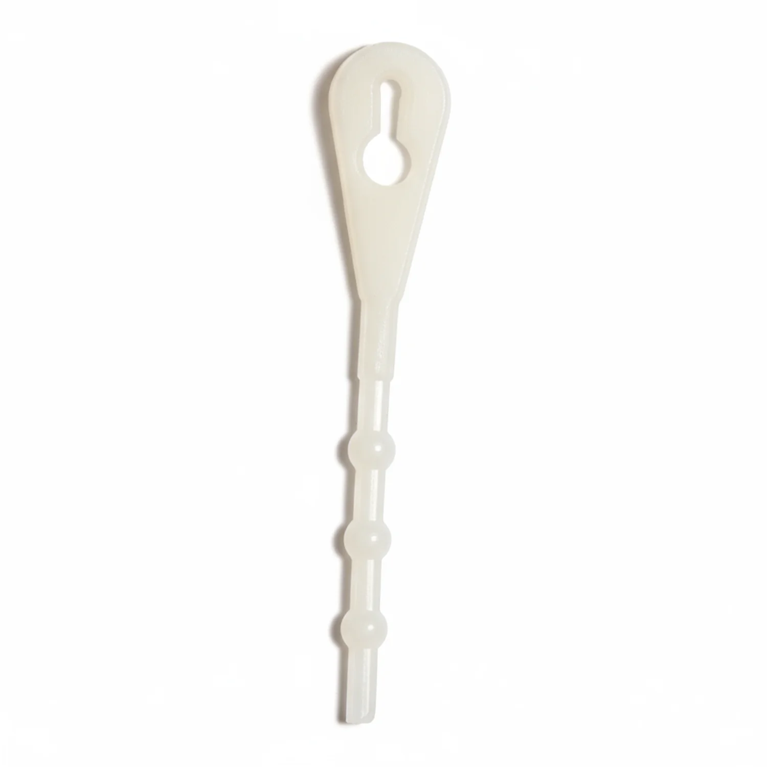 5" 40lb Natural Beaded Cable Ties / Zip Ties 1,000/bag Part # Bead-5-40-9M - Image 3