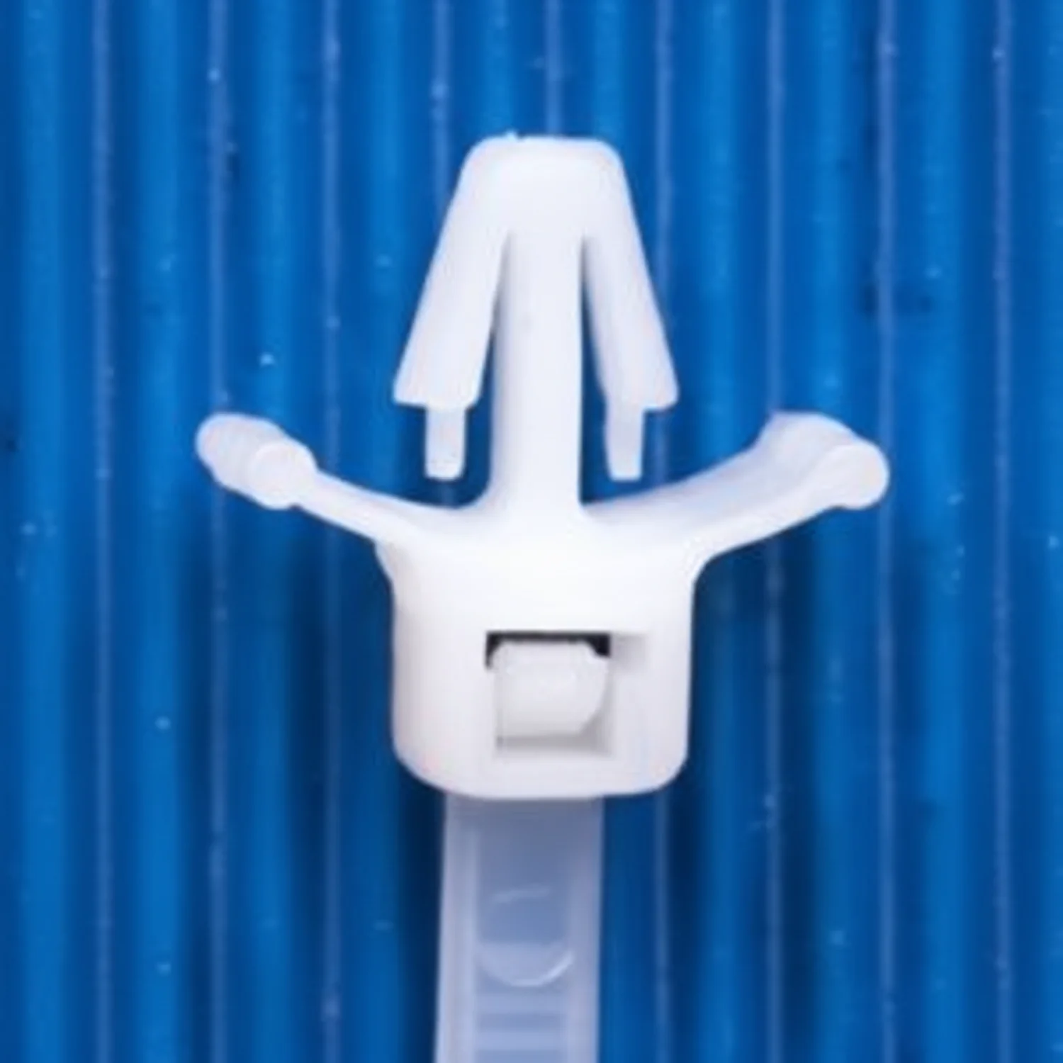 5" 40lb Natural Push Mount Cable Ties / Zip Ties With Wings 100/bag Part # PM5-40-9C-WW - Image 4