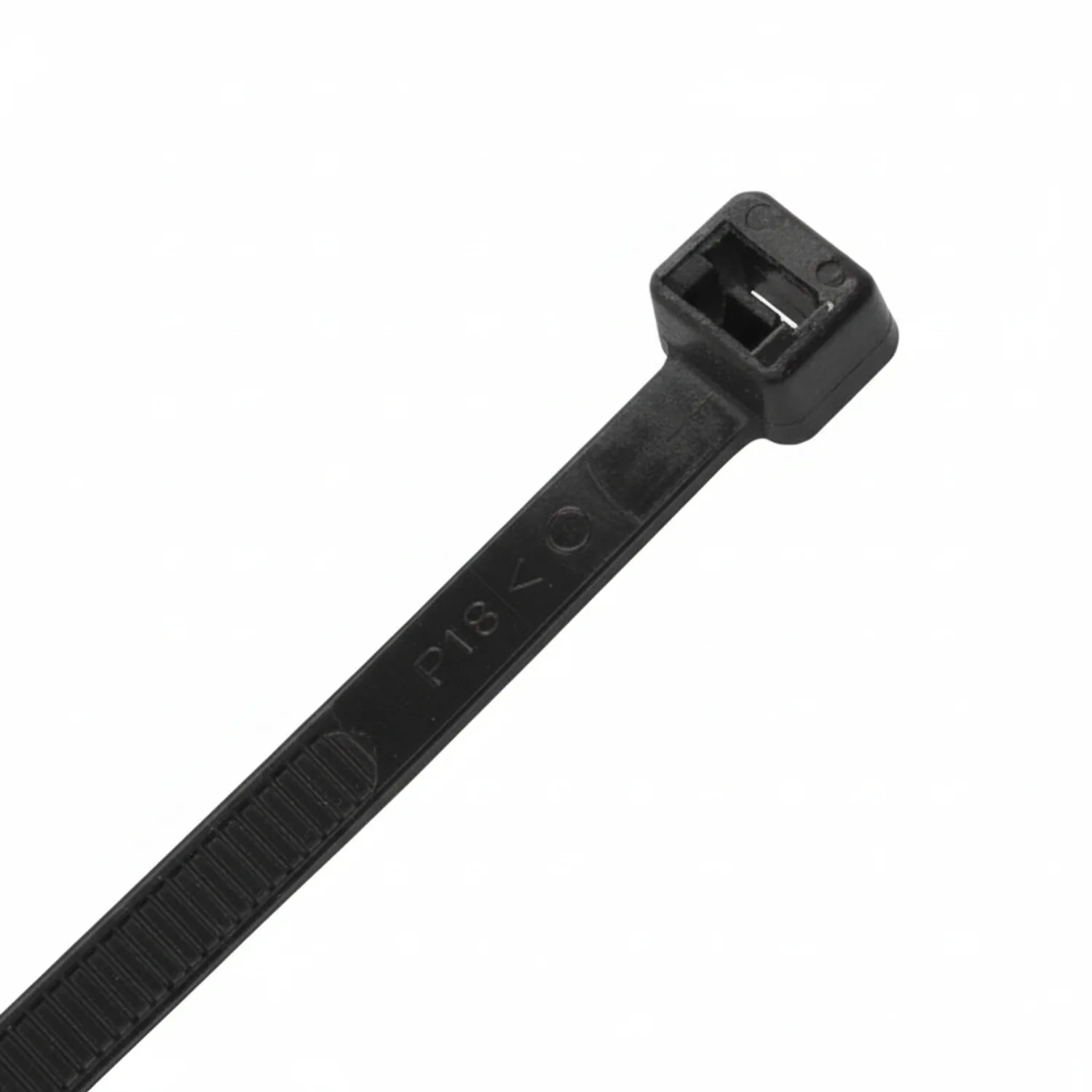 5.51" 40lb UV Black Cable Ties / Zip Ties 1000/bag Part # I55-40-0M - Image 4