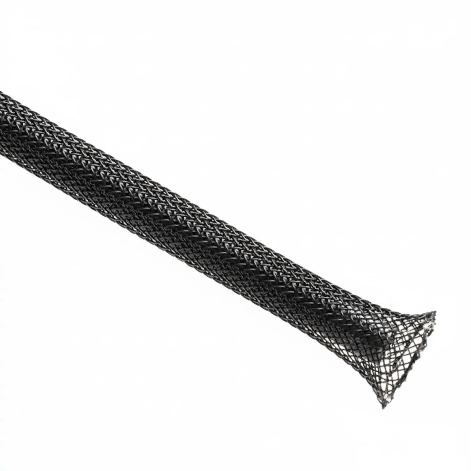 5/8” Black Techflex Flexo PET Expandable Braided Sleeving 100ft - Image 4