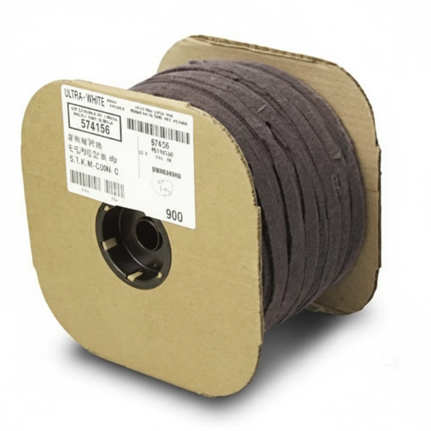 5" x 3/4" Velcro® Brand One Wrap® Straps Black 1440/Spool - Image 6