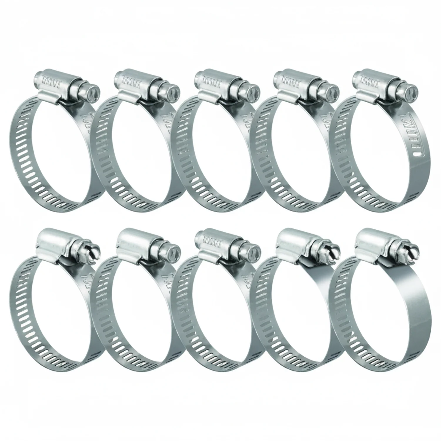 #56S All Stainless Steel Hose Clamp 10/box - Image 2