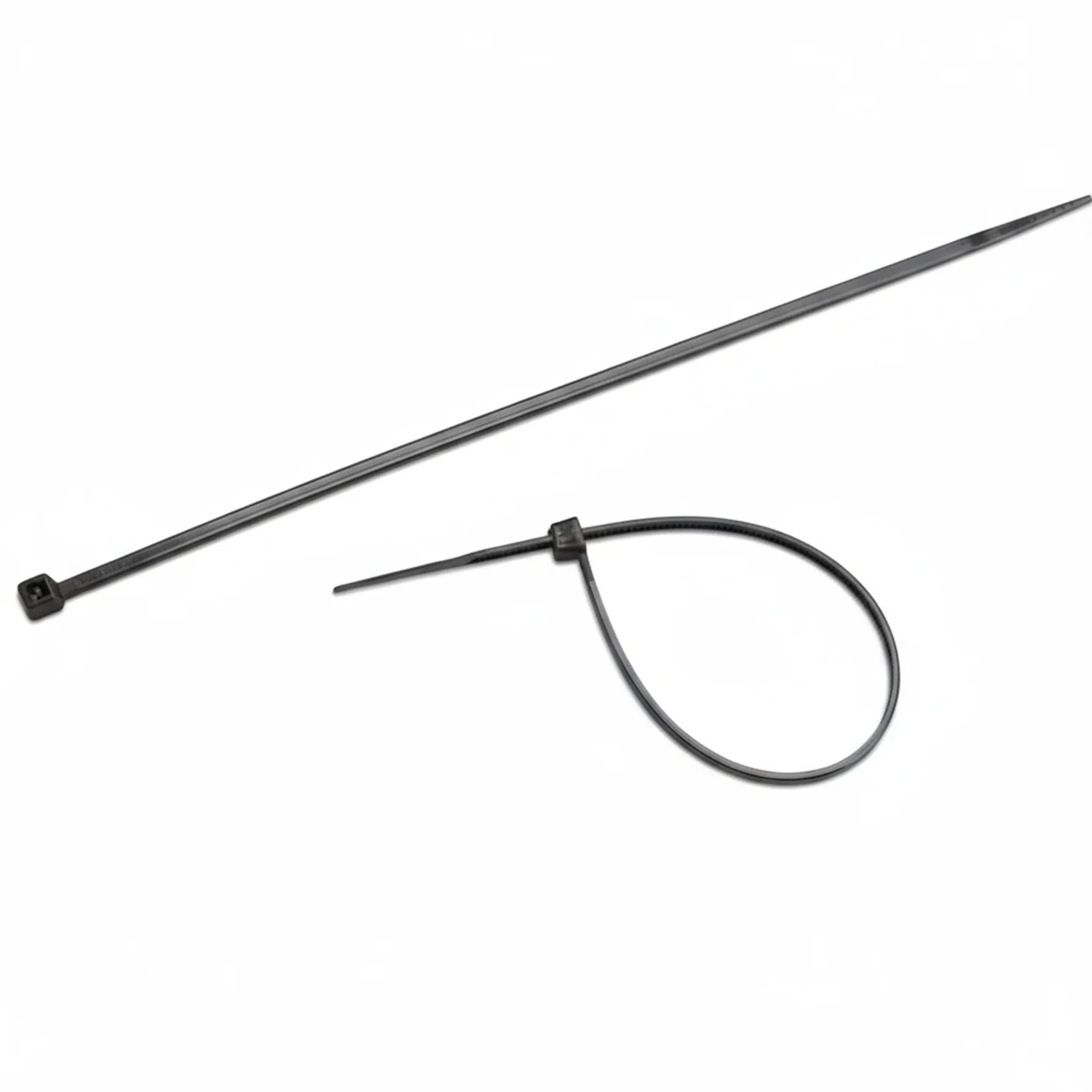 6" 18lb BlackUV Cable Tie 100/bag