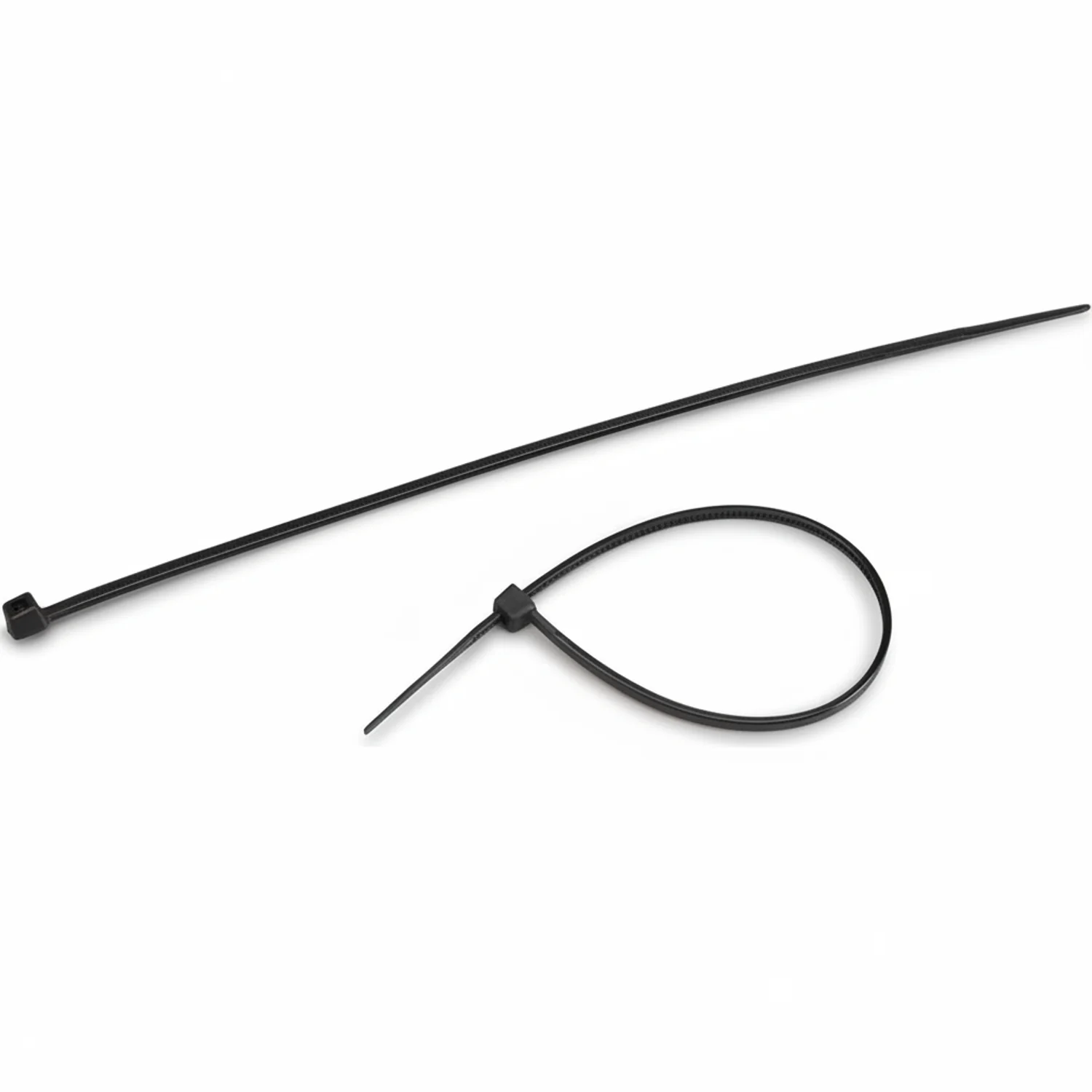 6" 18lb BlackUV Cable Tie 1000/bag