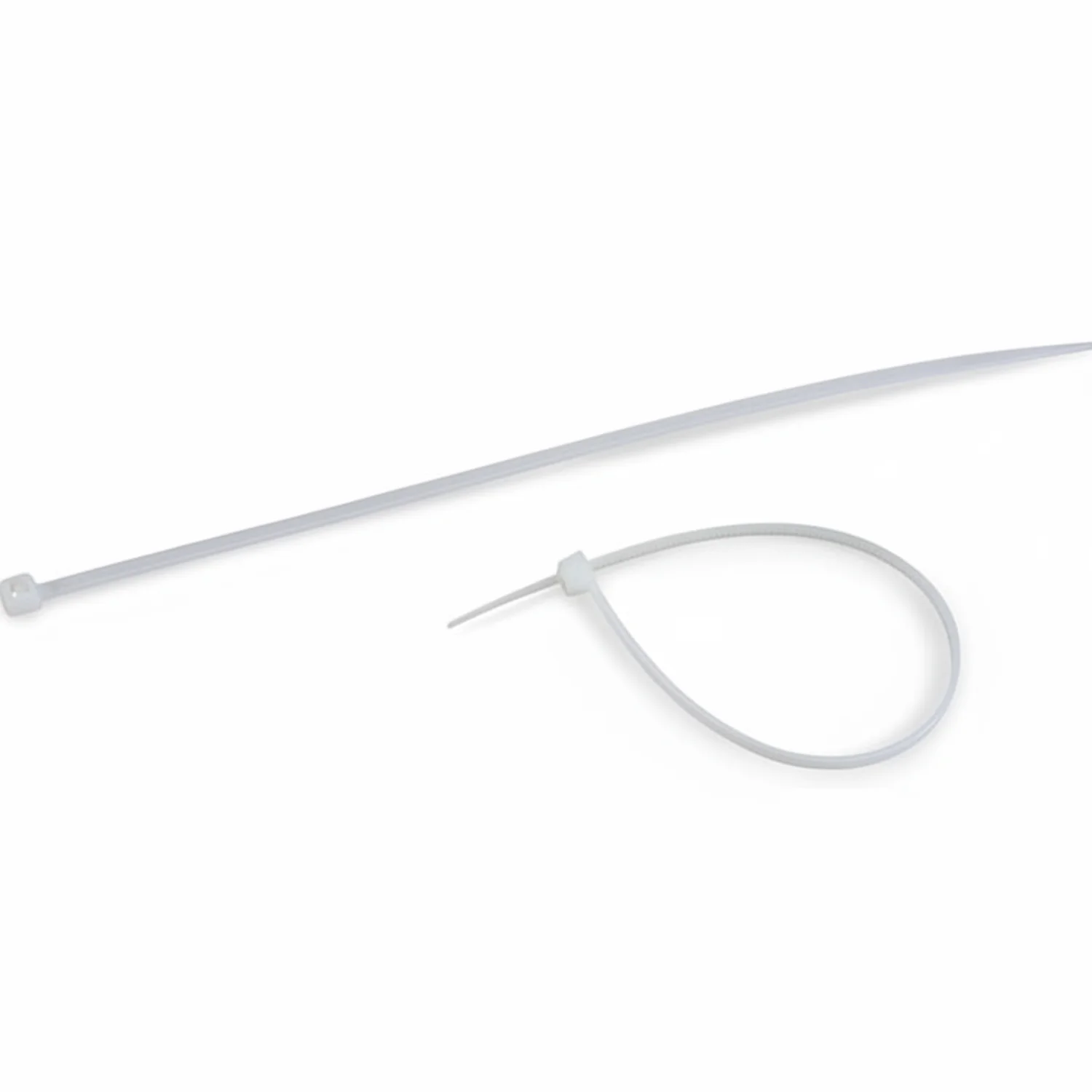 6" 18lb Natural Cable Tie 100/bag